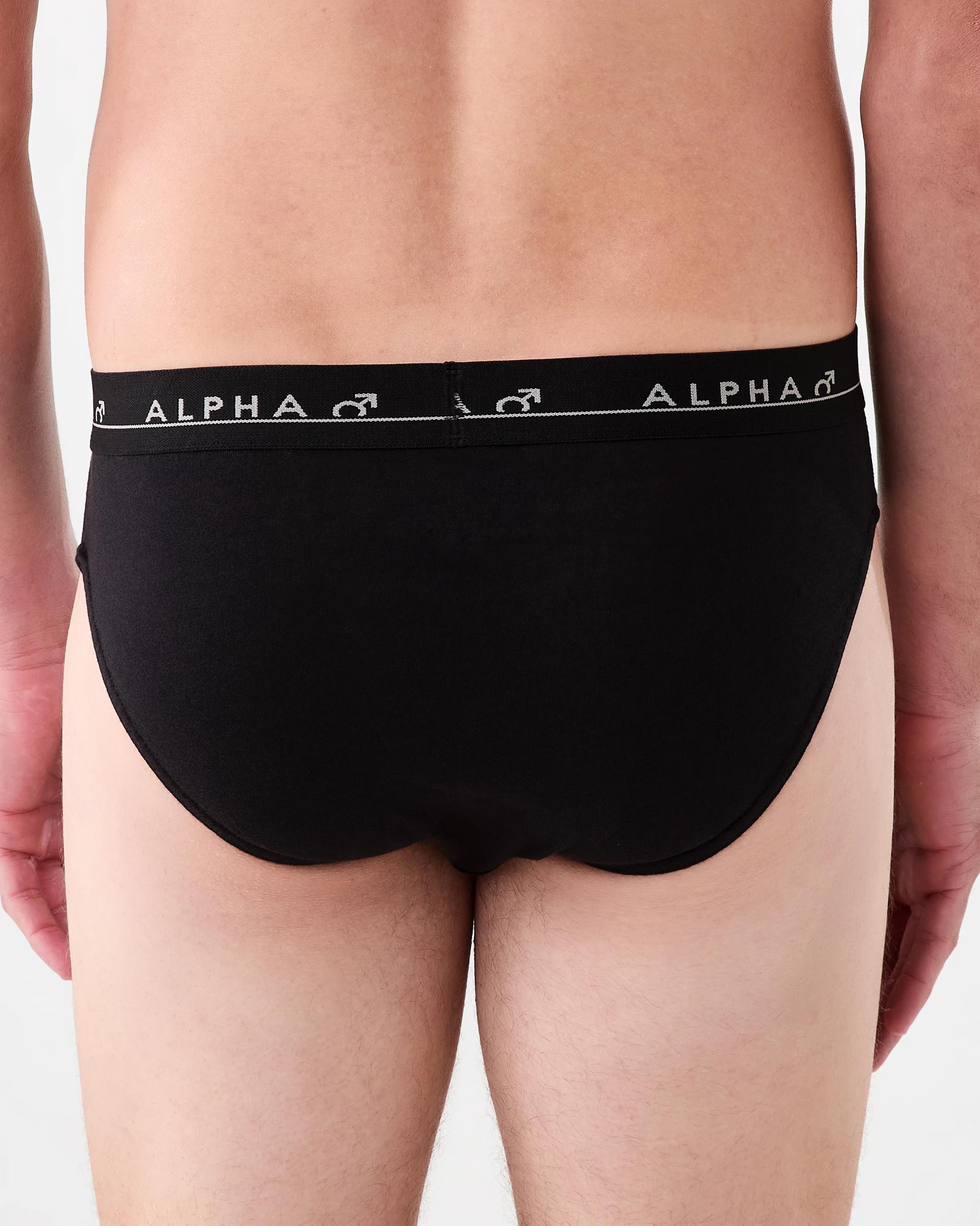 8 5 Pack Alpha Attached Elastic Hipster Briefs Brght Strp, 8 of 9