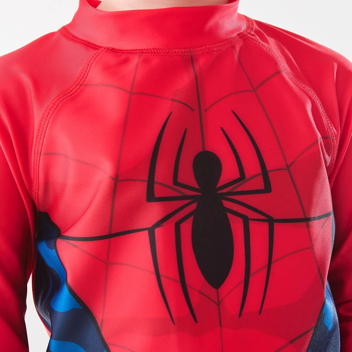 4 Spider-Man License Long Sleeve Swimsuit Spiderman, 4 of 8