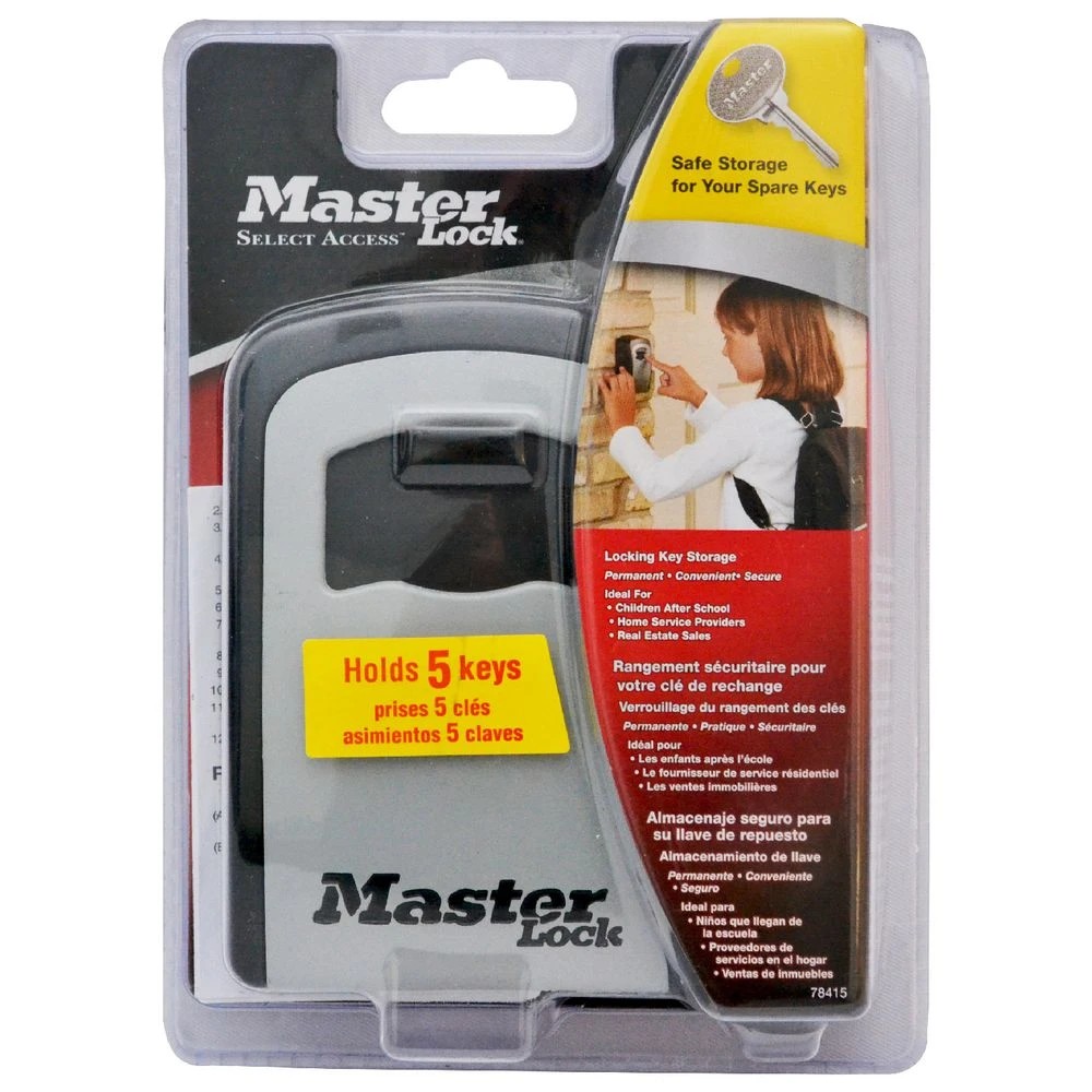 10 Masterlock Medium Combination Wall Mount Key Safe, 10 of 10