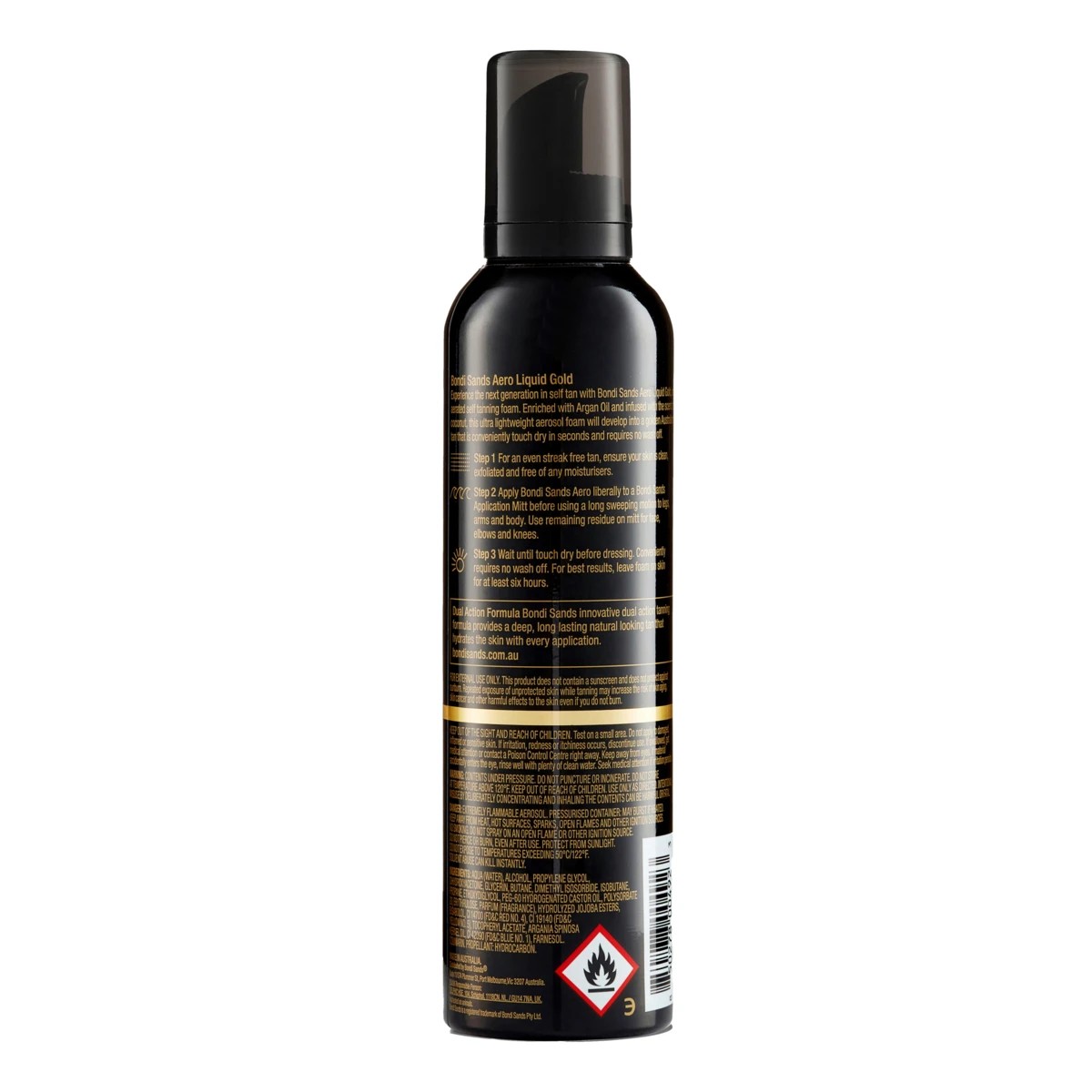 2 Bondi Sands Aero Aerated Self Tanning Foam Liquid Gold 225ml - Coconut Scent, 2 of 2