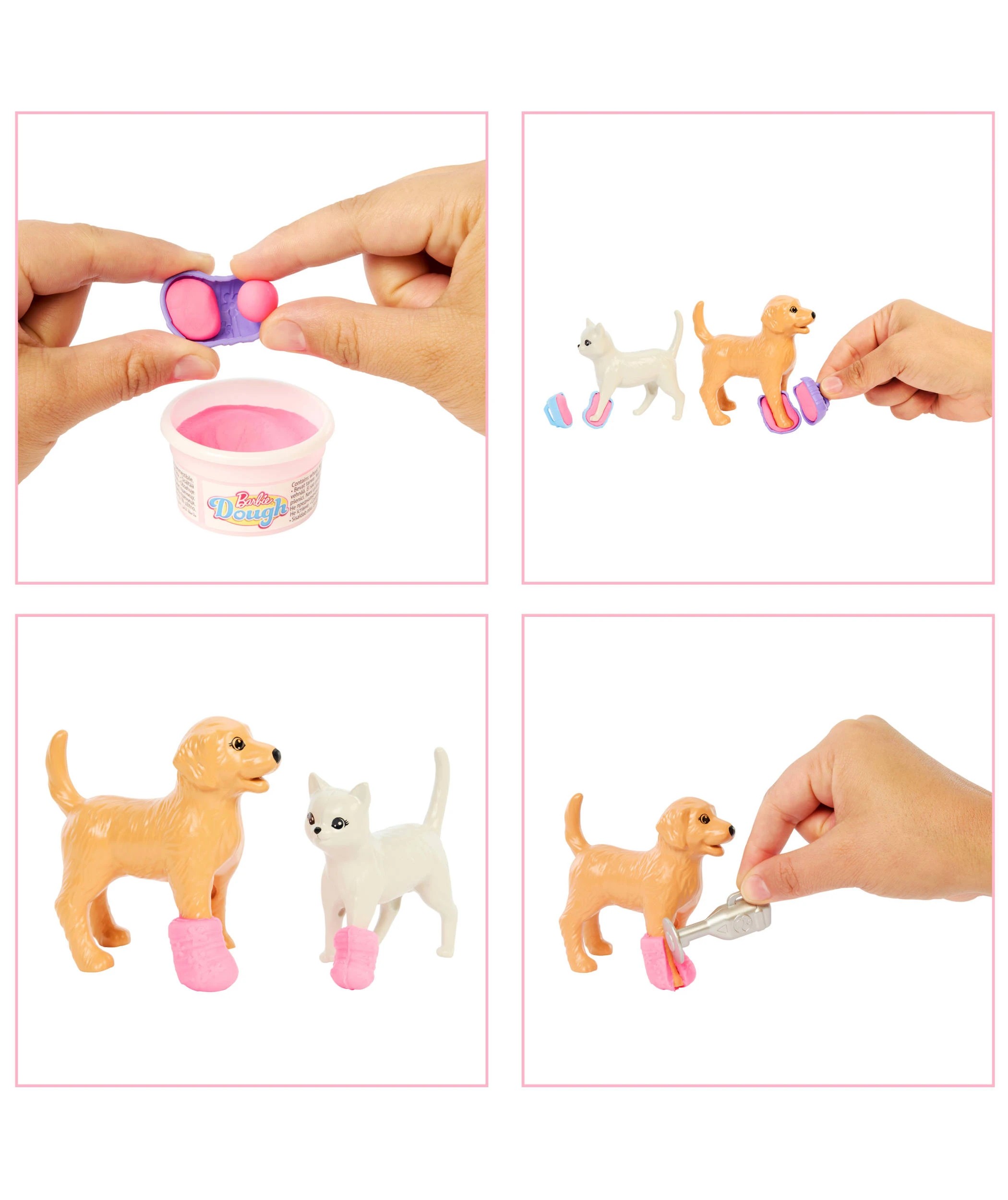 4 Mattel Barbie Fast Cast Veterinarian Clinic Playset - Multi, 4 of 6