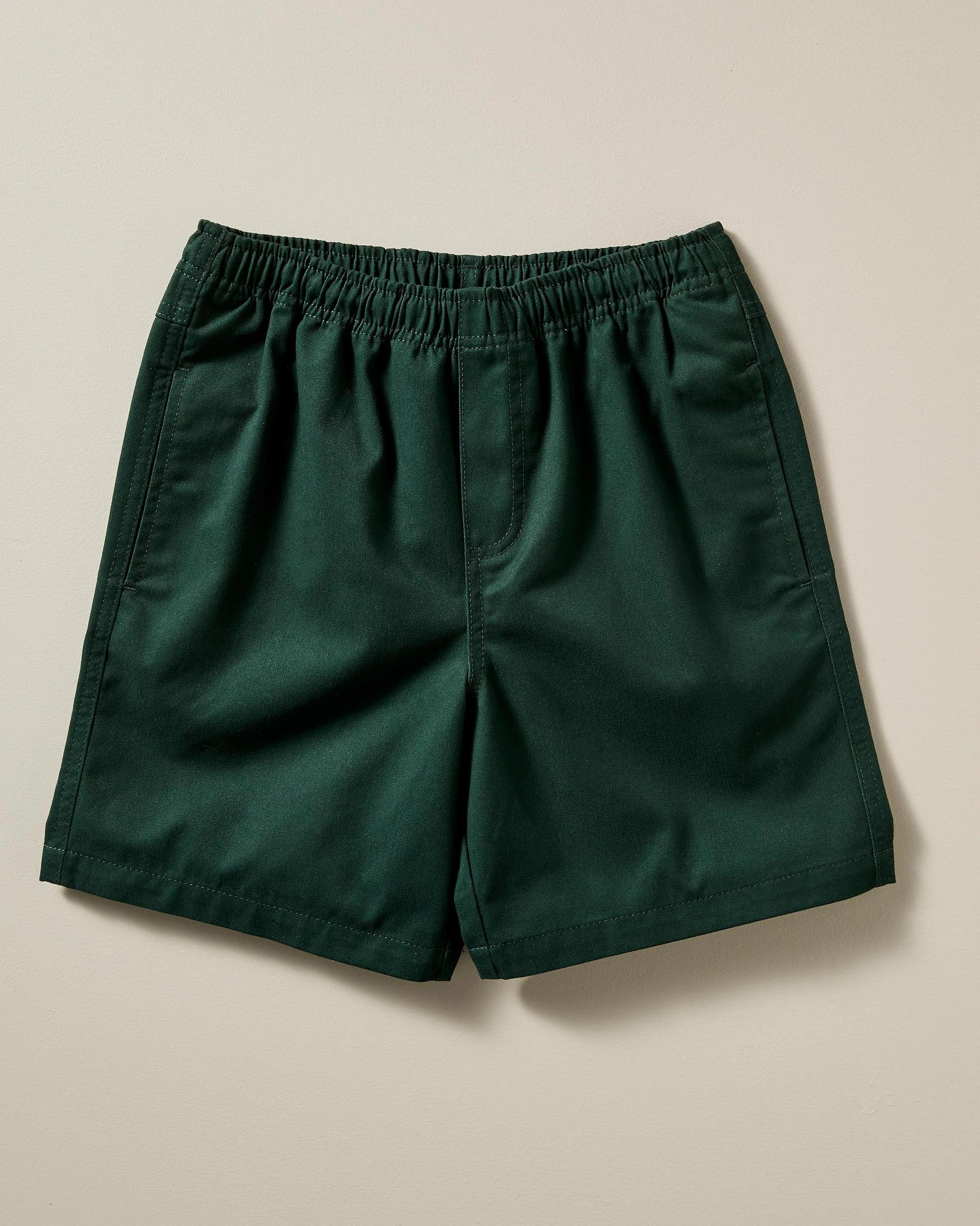 1 Target Baggy Drill School Shorts BOTTLE GREEN, 1 of 3