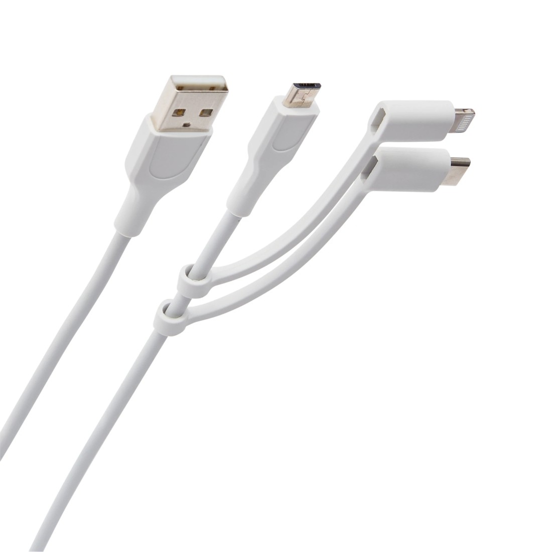 7 3-in-1 Travel Cable - White, 7 of 8