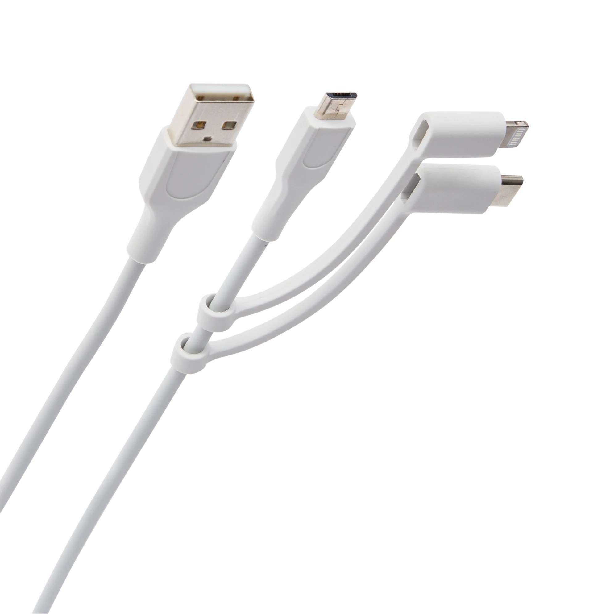 7 3-in-1 Travel Cable - White, 7 of 8