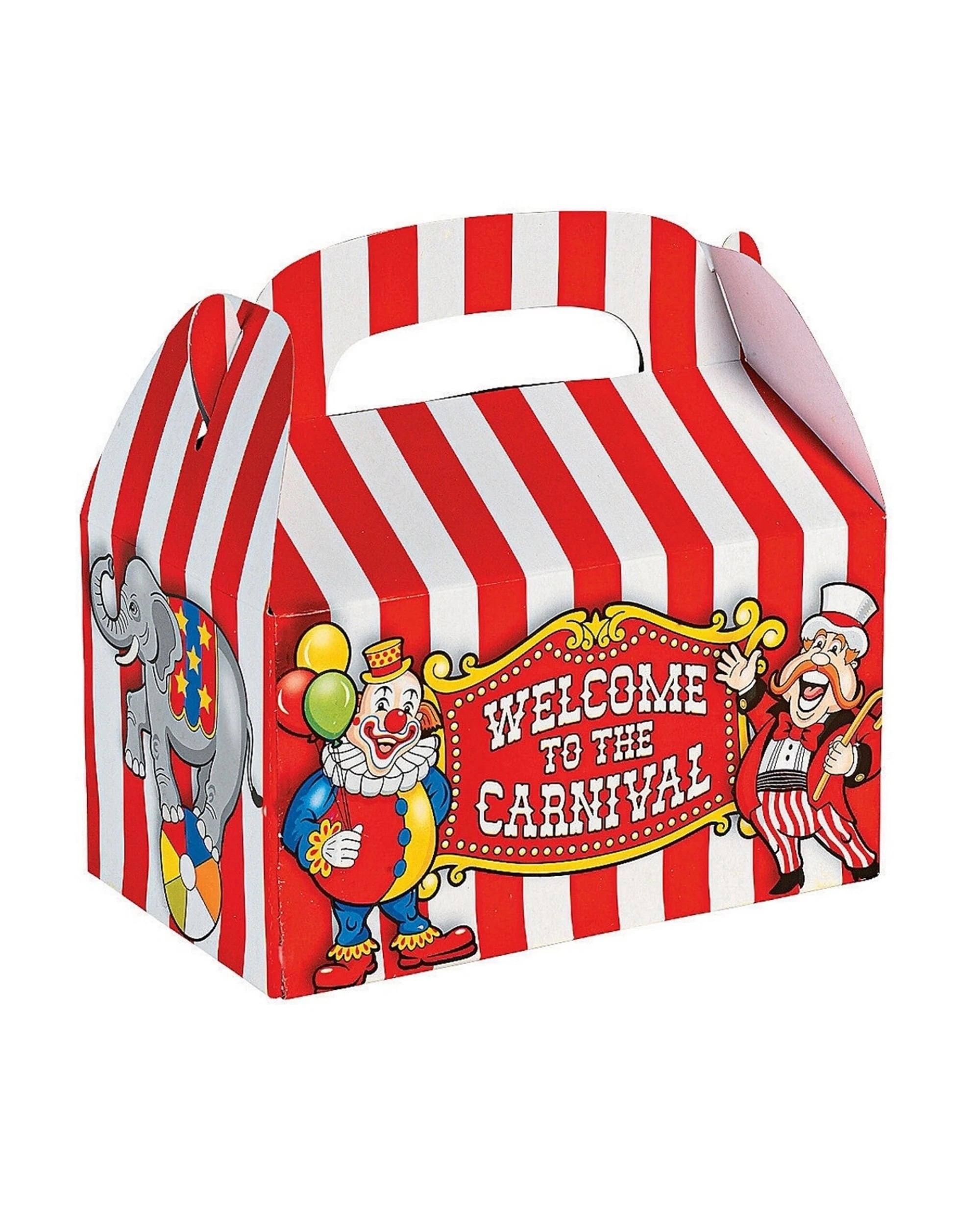 1 Partyrama Circus Lolly/Treat Boxes Pack of 12, 1 of 1