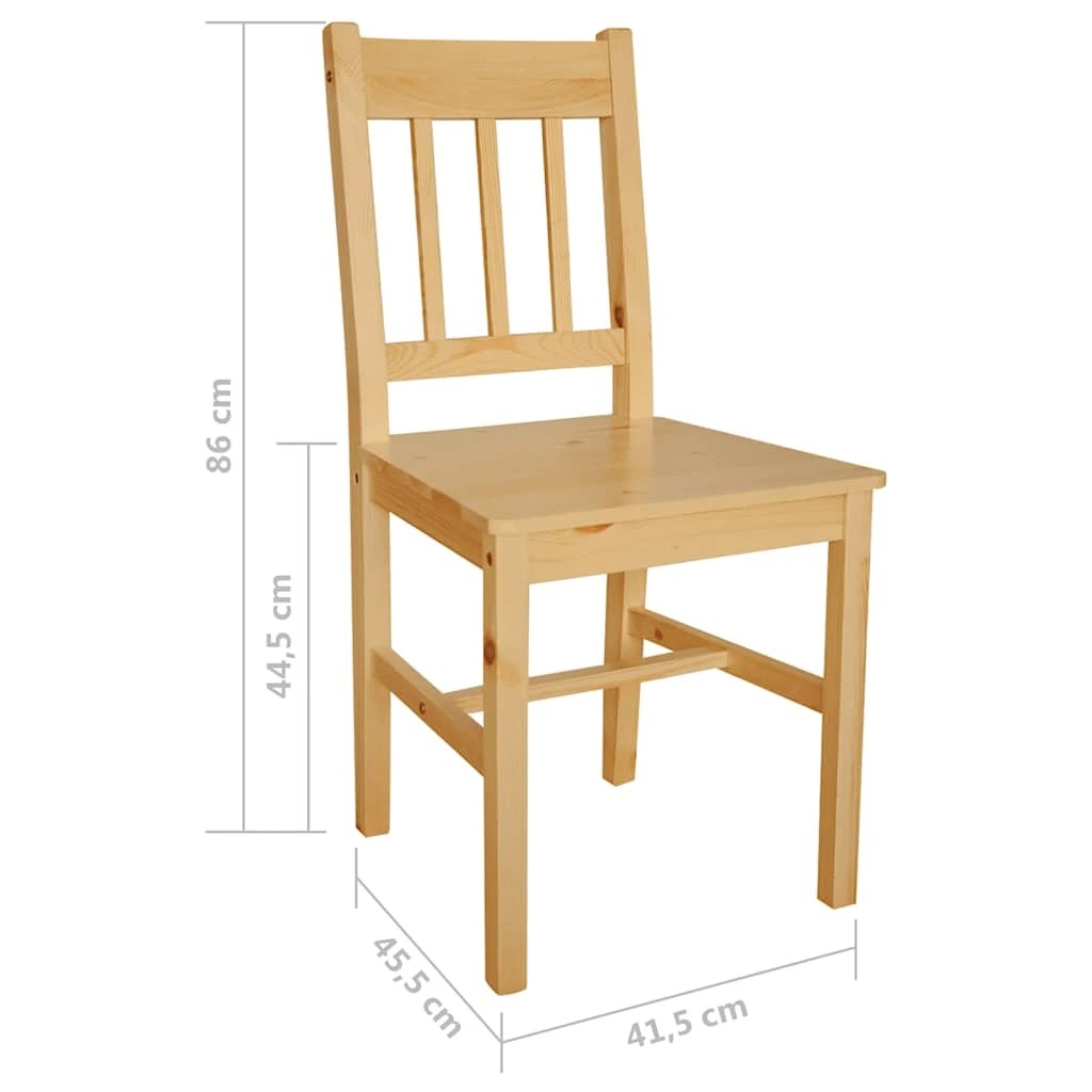 5 vidaXL Dining chair Durable - Beige, 5 of 5