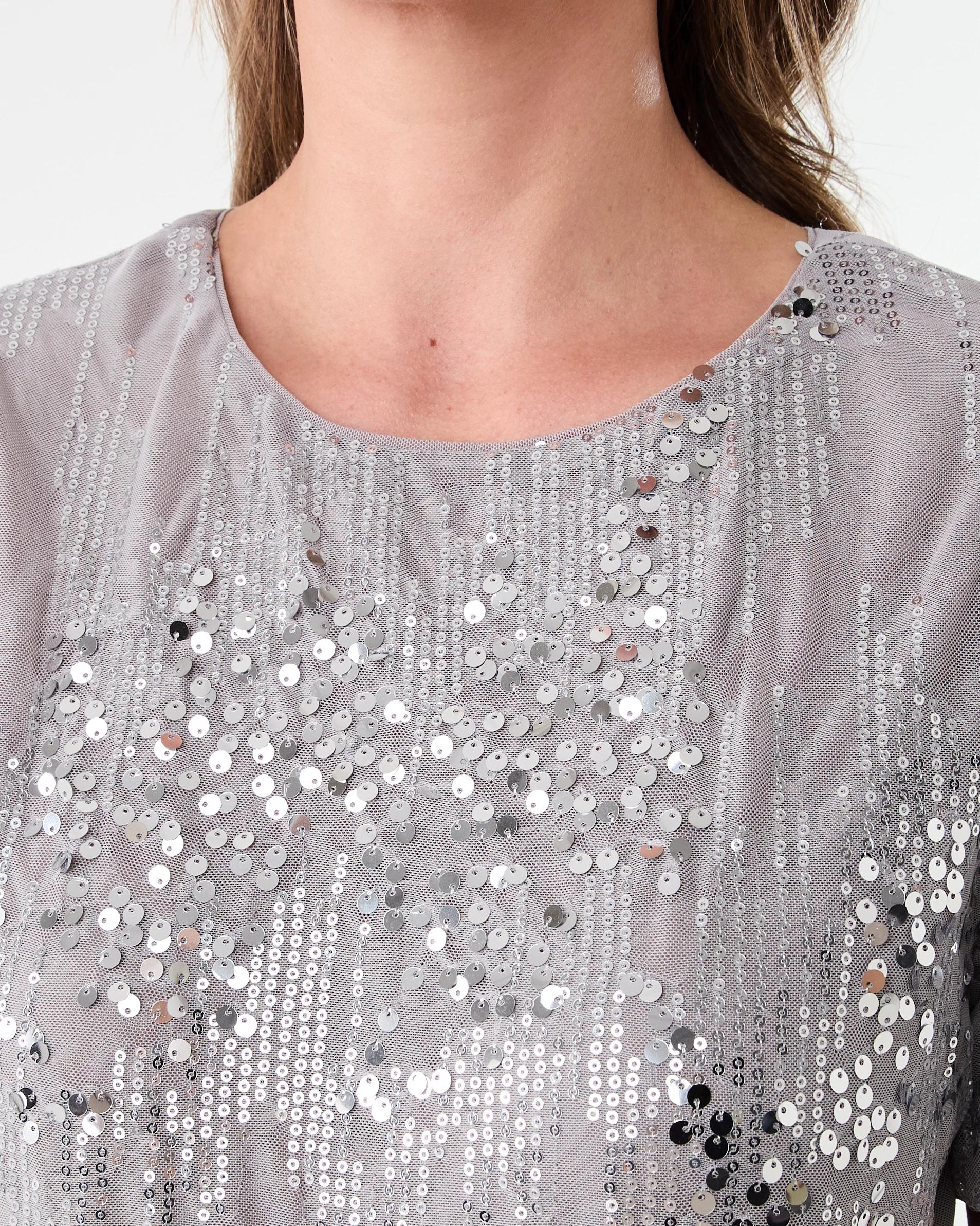 5 Short Sleeve Sequin Top Alloy, 5 of 6