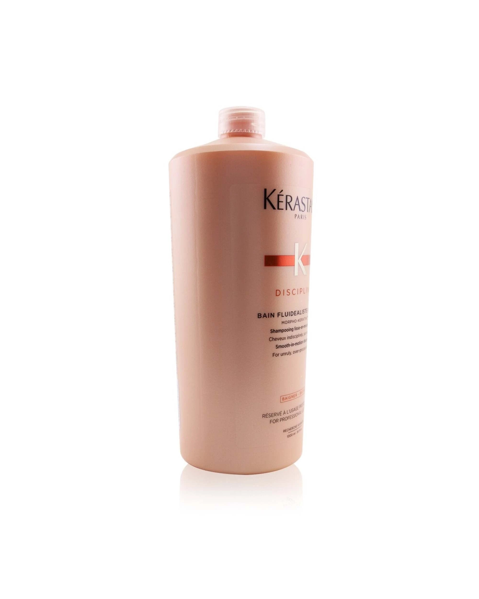 2 Kerastase Discipline Bain Fluidealiste Gentle Shampoo 1 Litre/1000mL, 2 of 3