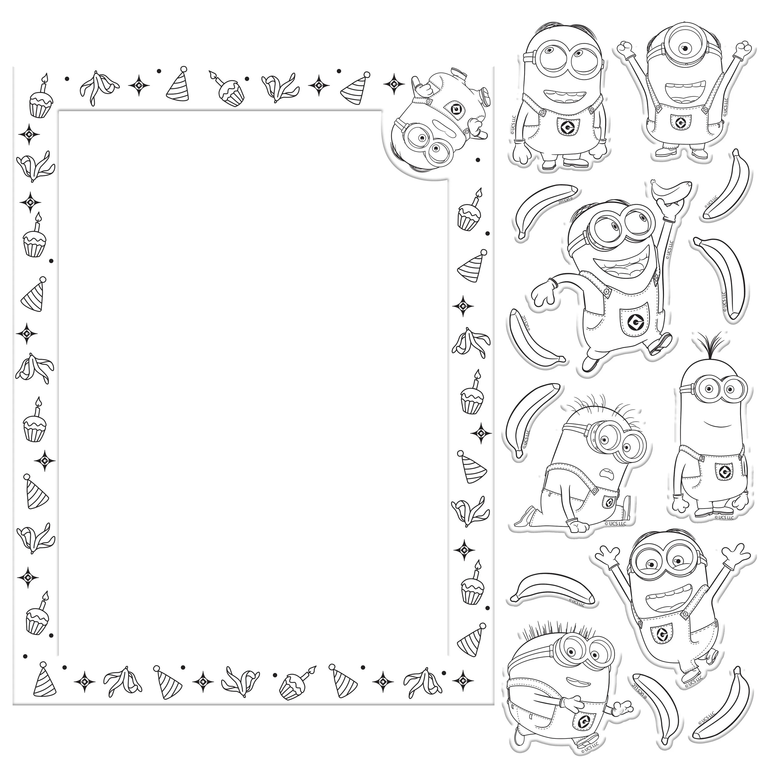 3 Illumination's Minions: Kaleidoscope Colour-Me Magnets Colouring Book, 3 of 5
