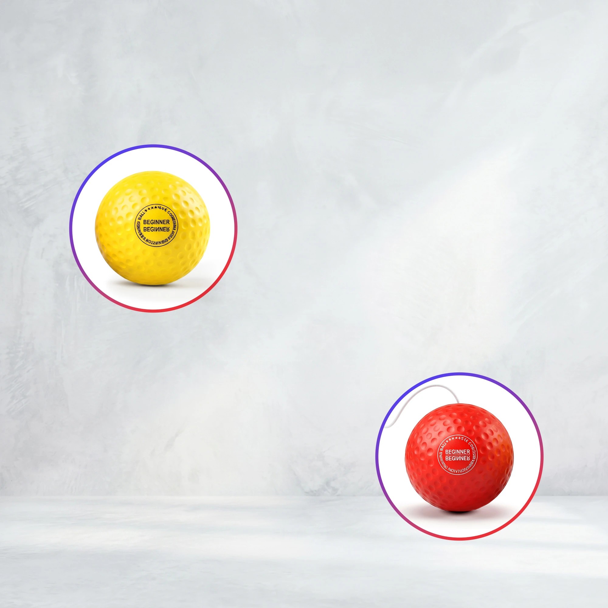 6 Everfit Boxing Reflex Ball Headband Hand Eye Coordination Stress Relief 2 Balls - Multi, 6 of 8