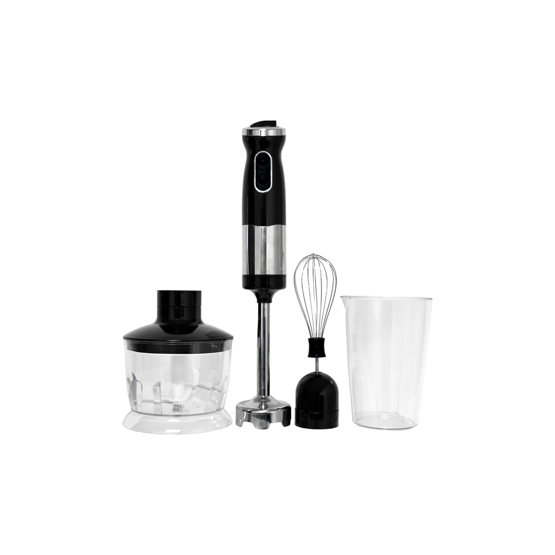 1 Healthy Choice 700w Electric Hand Stick Blender Food Chopper Mixer Beater - Black, 1 of 8