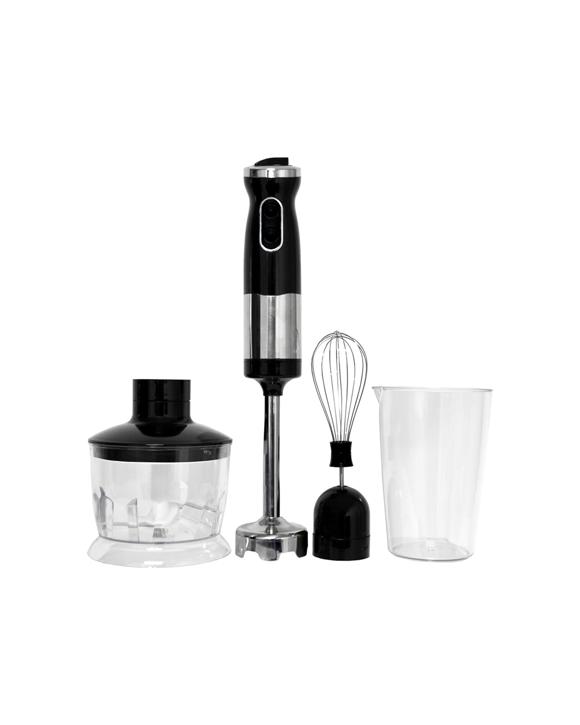 Healthy Choice 700w Electric Hand Stick Blender Food Chopper Mixer Beater - Black