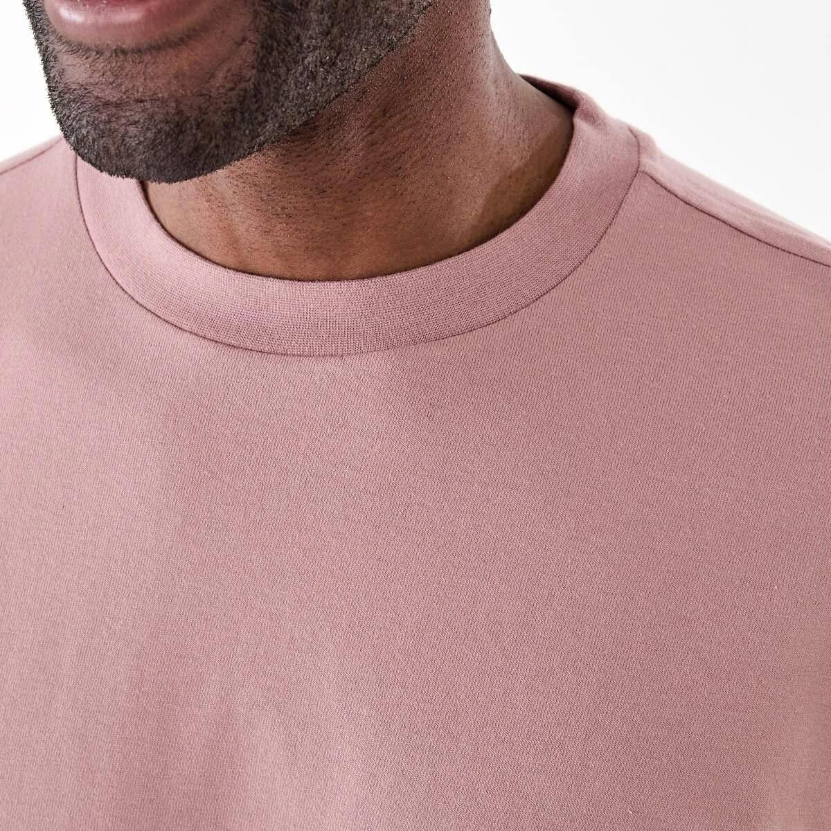 5 Oversized Heavyweight T-shirt SOFT FAWN, 5 of 6