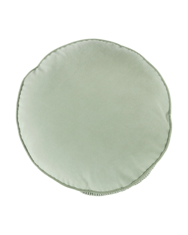 40cm Velvet Round Cushion - Seag