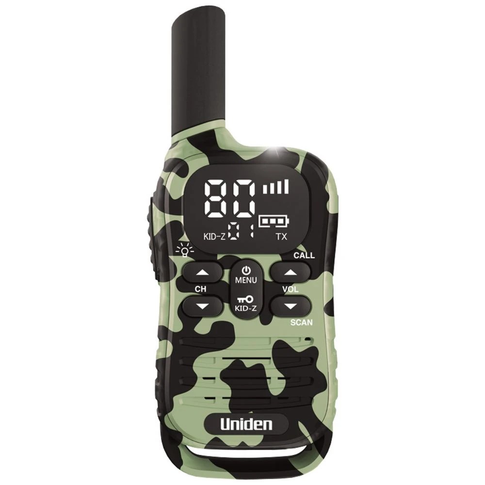 1 Uniden UH45 Max 2 Way UHF Radio Camo Green, 1 of 1