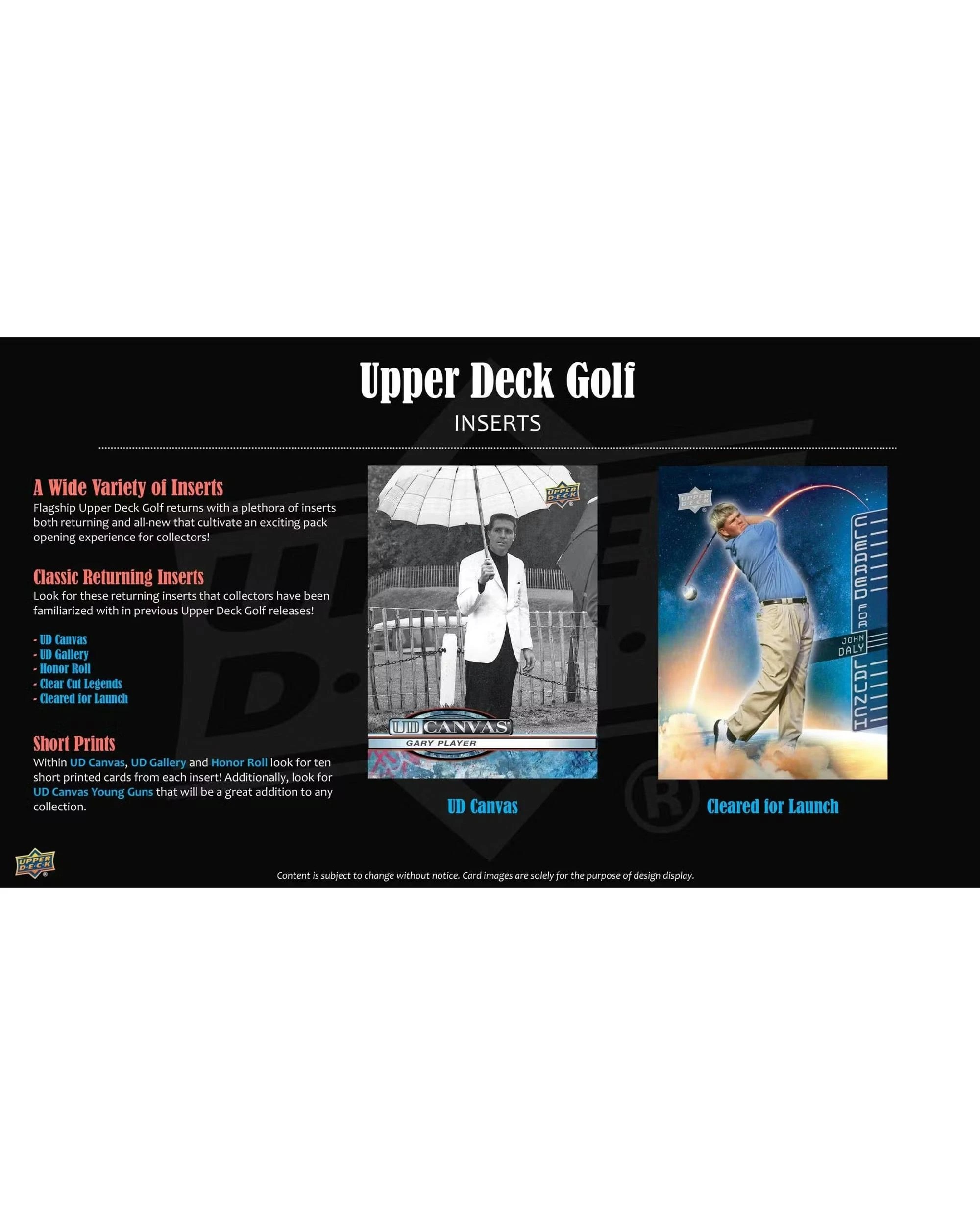 5 Upper Deck Golf 2026 Hobby Pack, 5 of 5