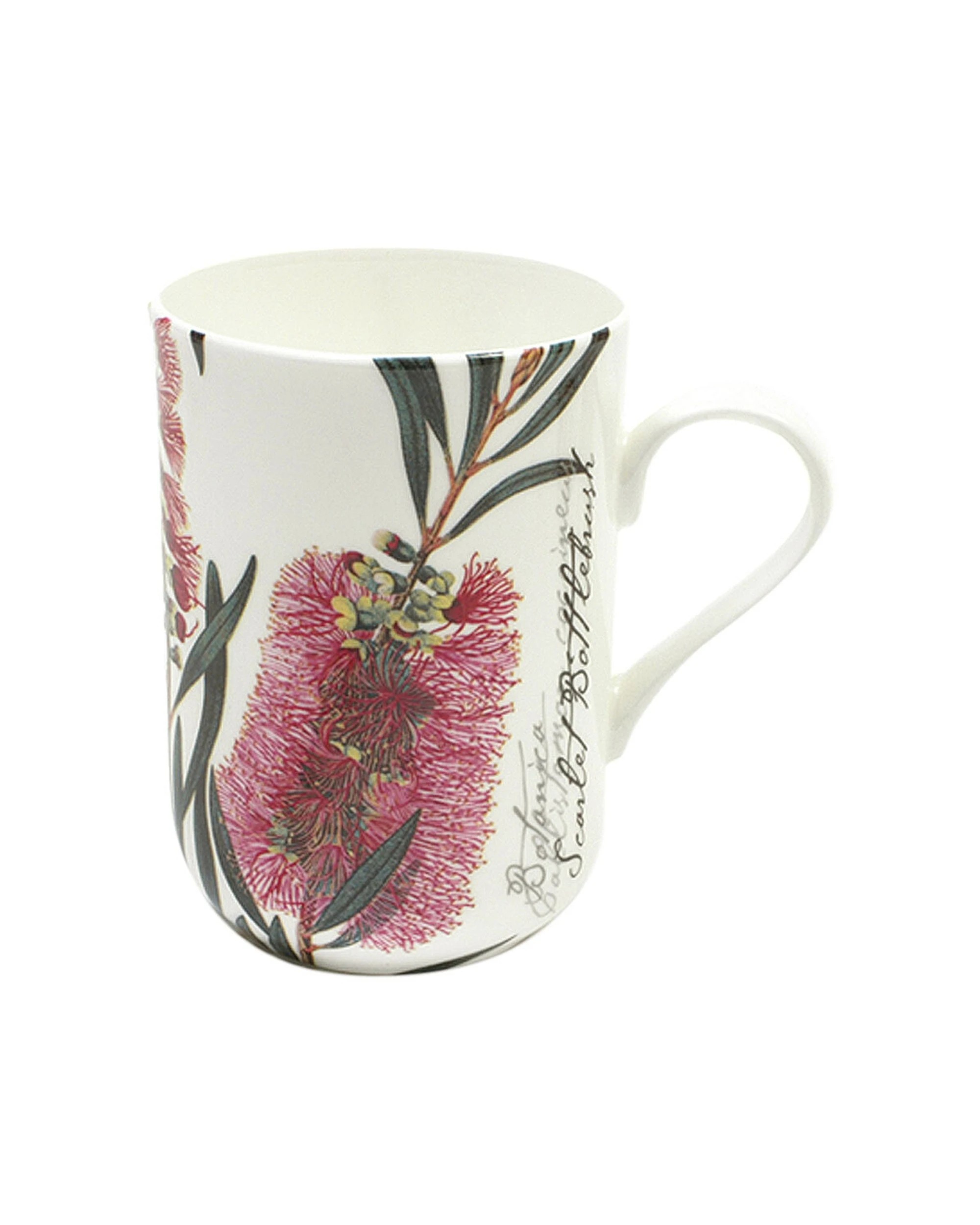 2 Maxwell & Williams 4PK Botanic Mug Bottlebrush Fine Bone China 300ml - Pink, 2 of 2