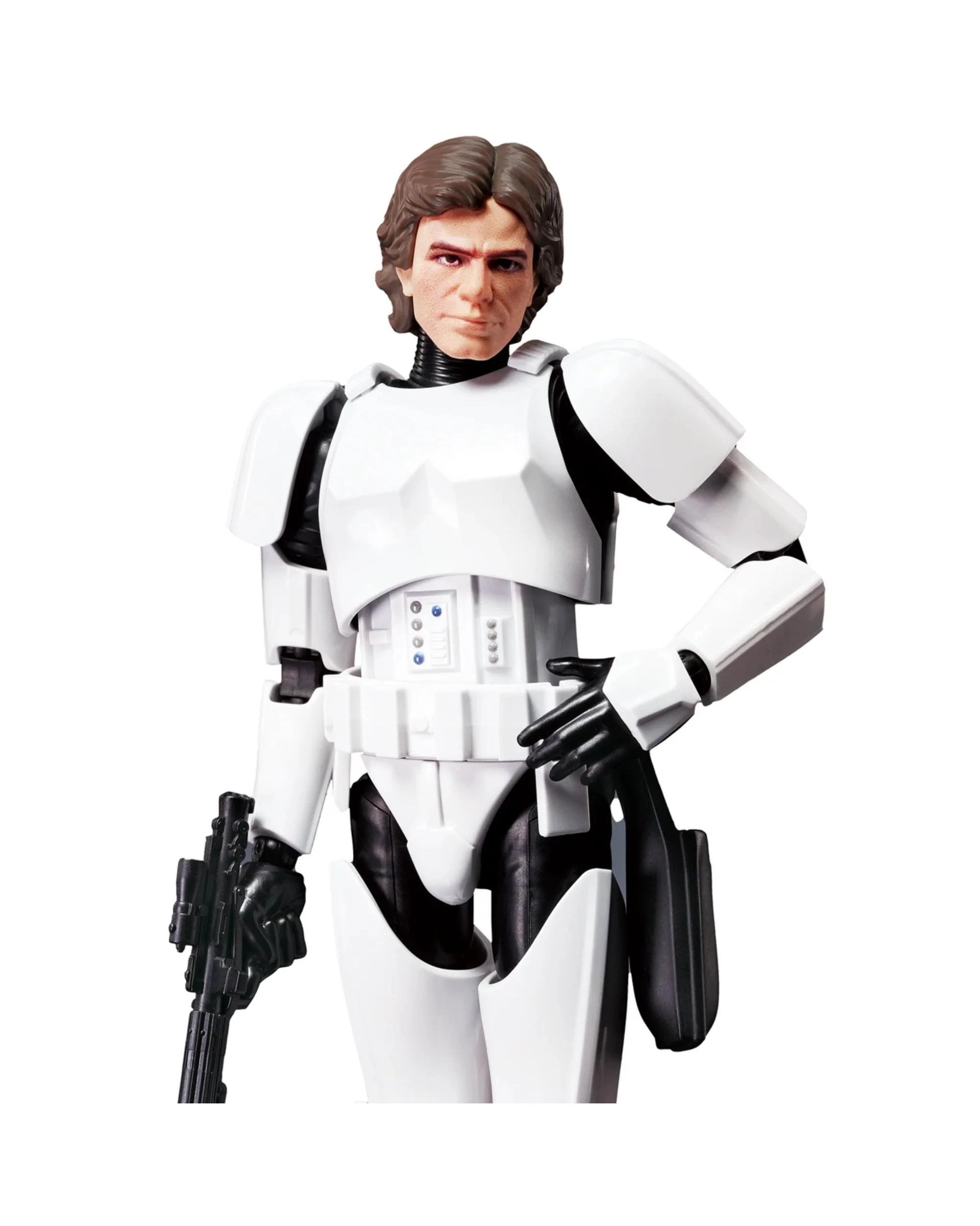 4 Blokees Star Wars Champion Class 03 Han Solo Stormtrooper Disguise Version Model Kit, 4 of 4