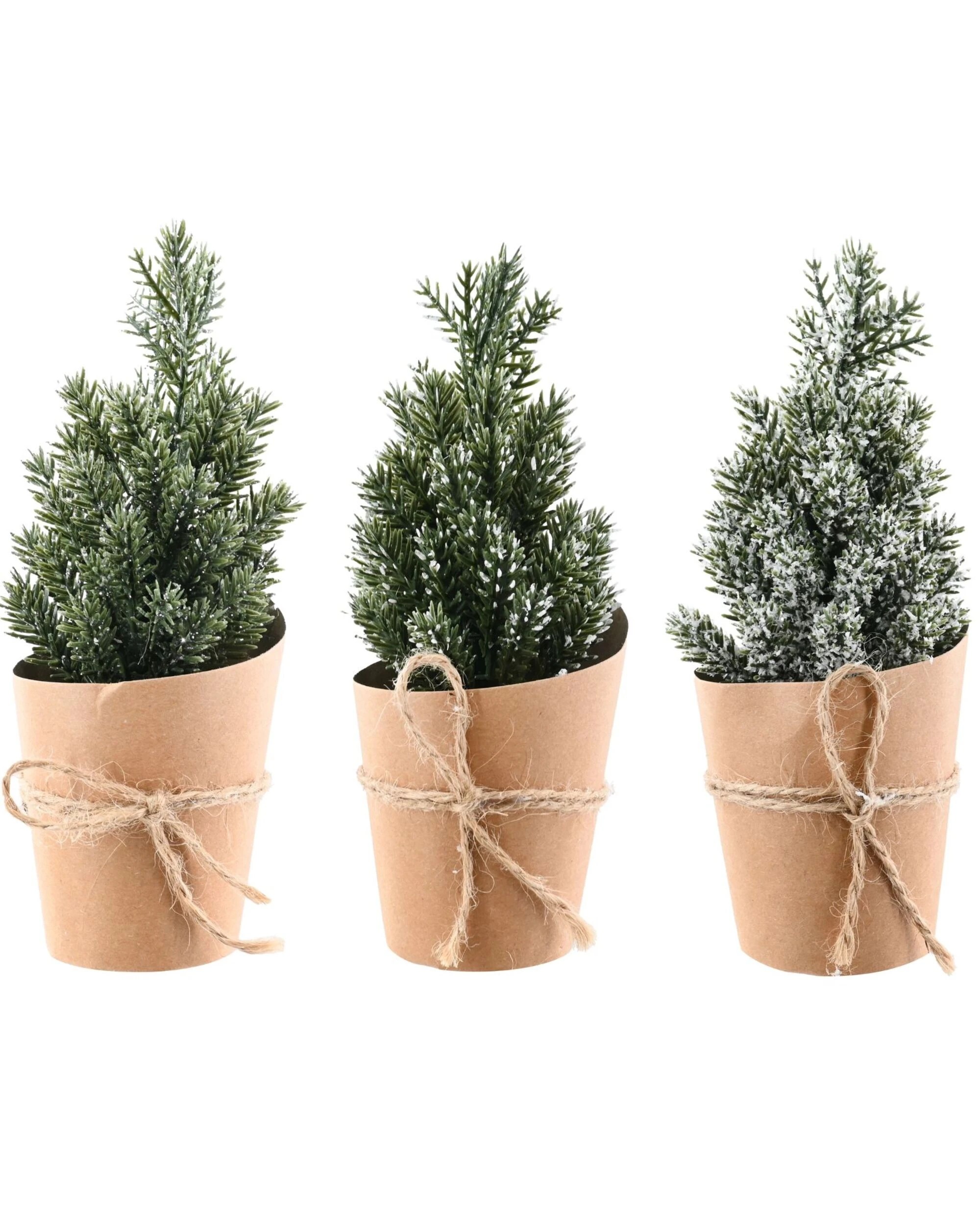 1 Uncle Bills Mini Artificial Pine Tree Decoration 15cm - Assorted, 1 of 3