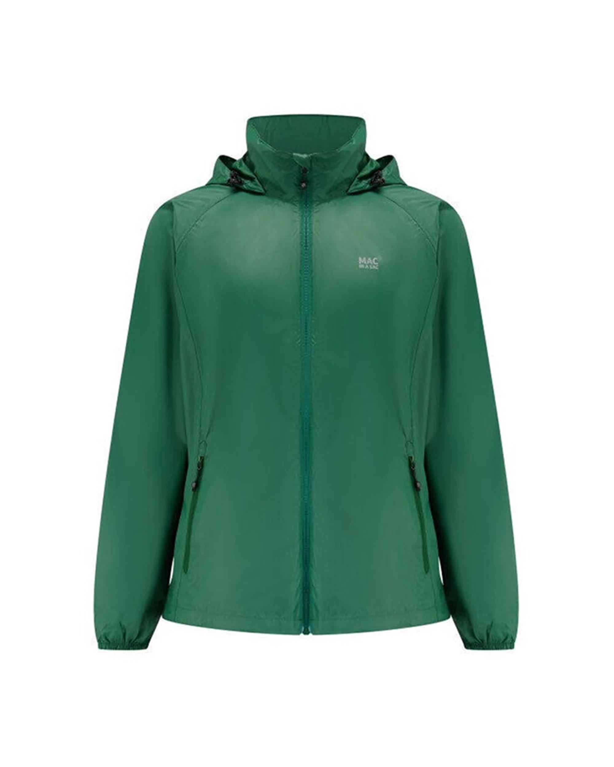 1 Mac In A Sac Origin 2 Waterproof Packable Jacket GREEN, 1 of 4