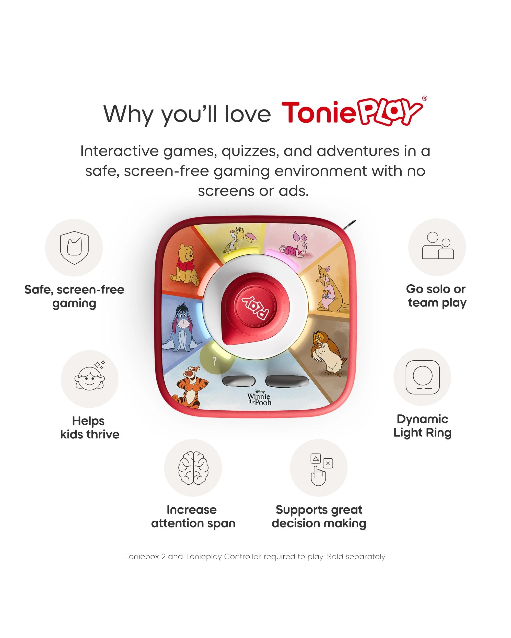 4 Tonies  Disney - Winnie The Pooh: Tigger's Mix - Up Fix - Up - Tonieplay Game - Multi, 4 of 7