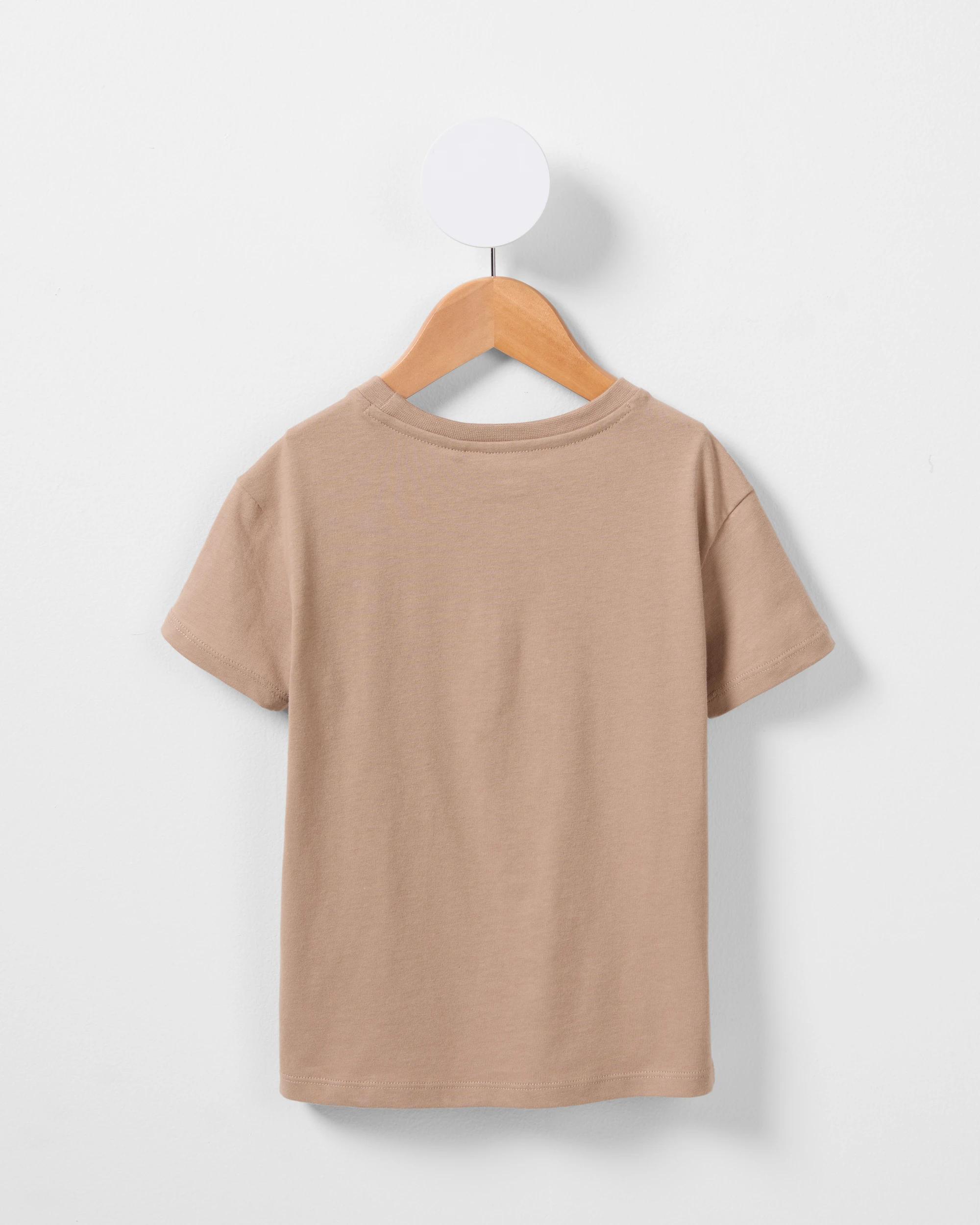 10 Chest Print T-shirt Bge Smiley, 10 of 10