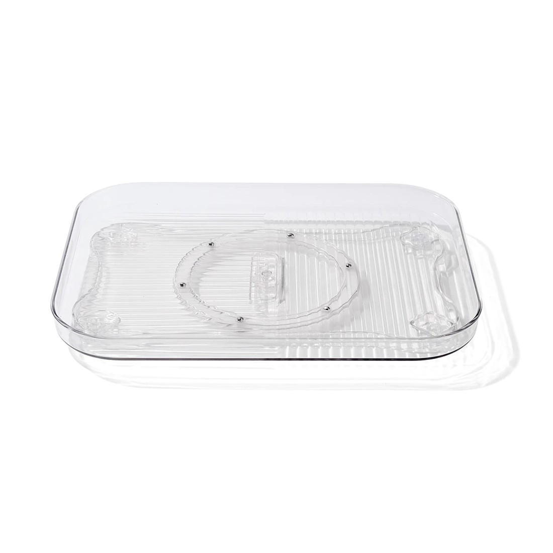 8 Clear Rectangular Turntable, 8 of 10