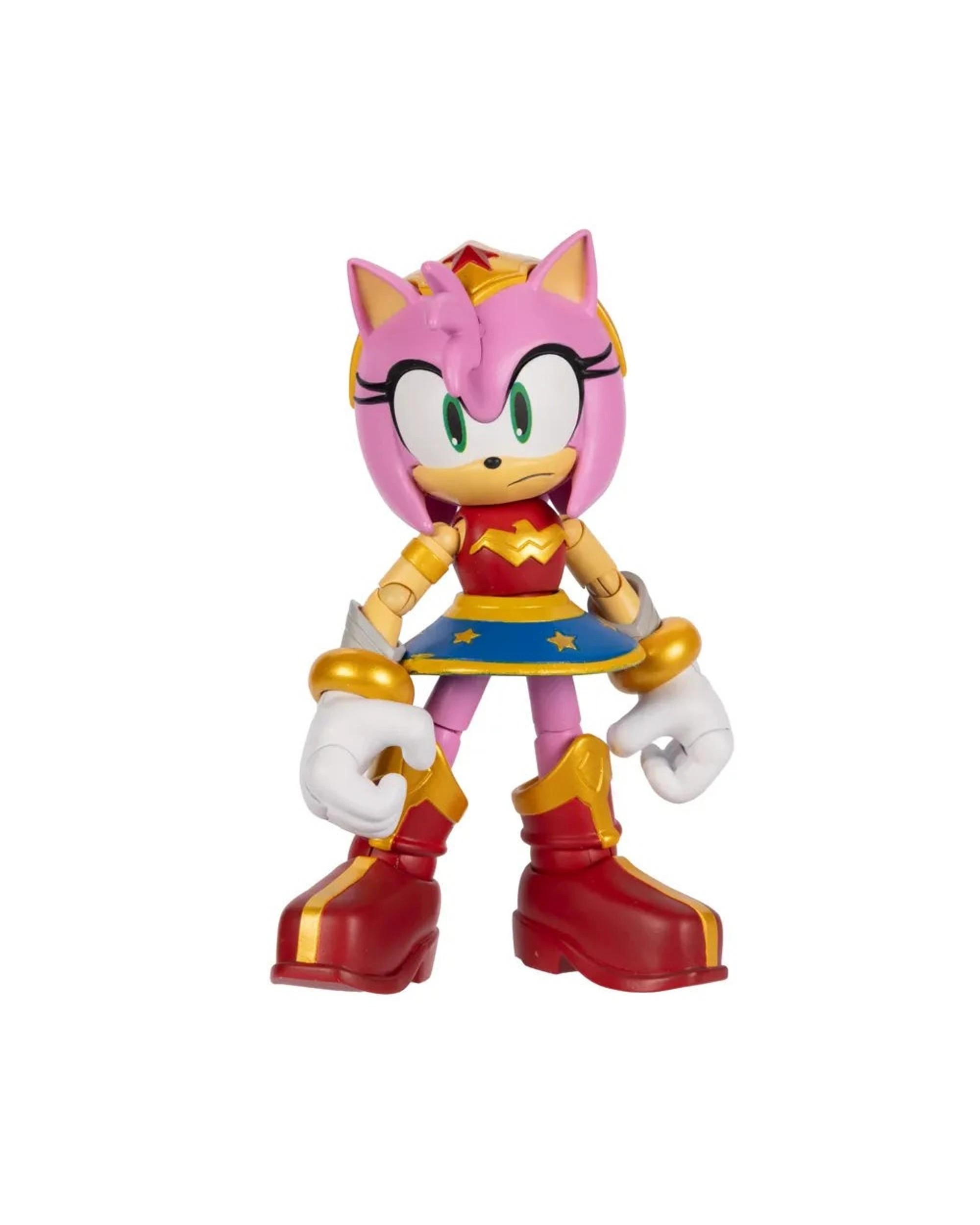 1 Sonic the Hedgehog X DC Amy as Wonder Woman 5 inch Action Figure, 1 of 1
