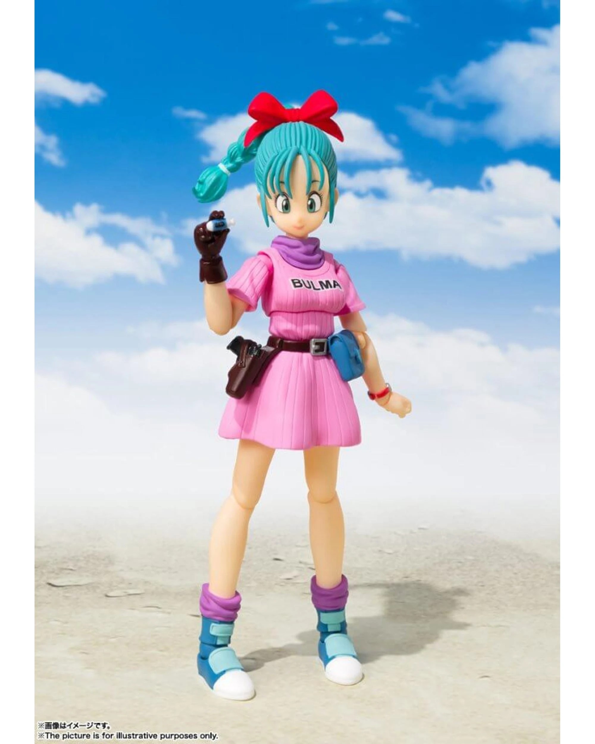 6 Tamashii Nations S.H.Figuarts Dragon Ball Bulma Adventure Begins Figure, 6 of 8