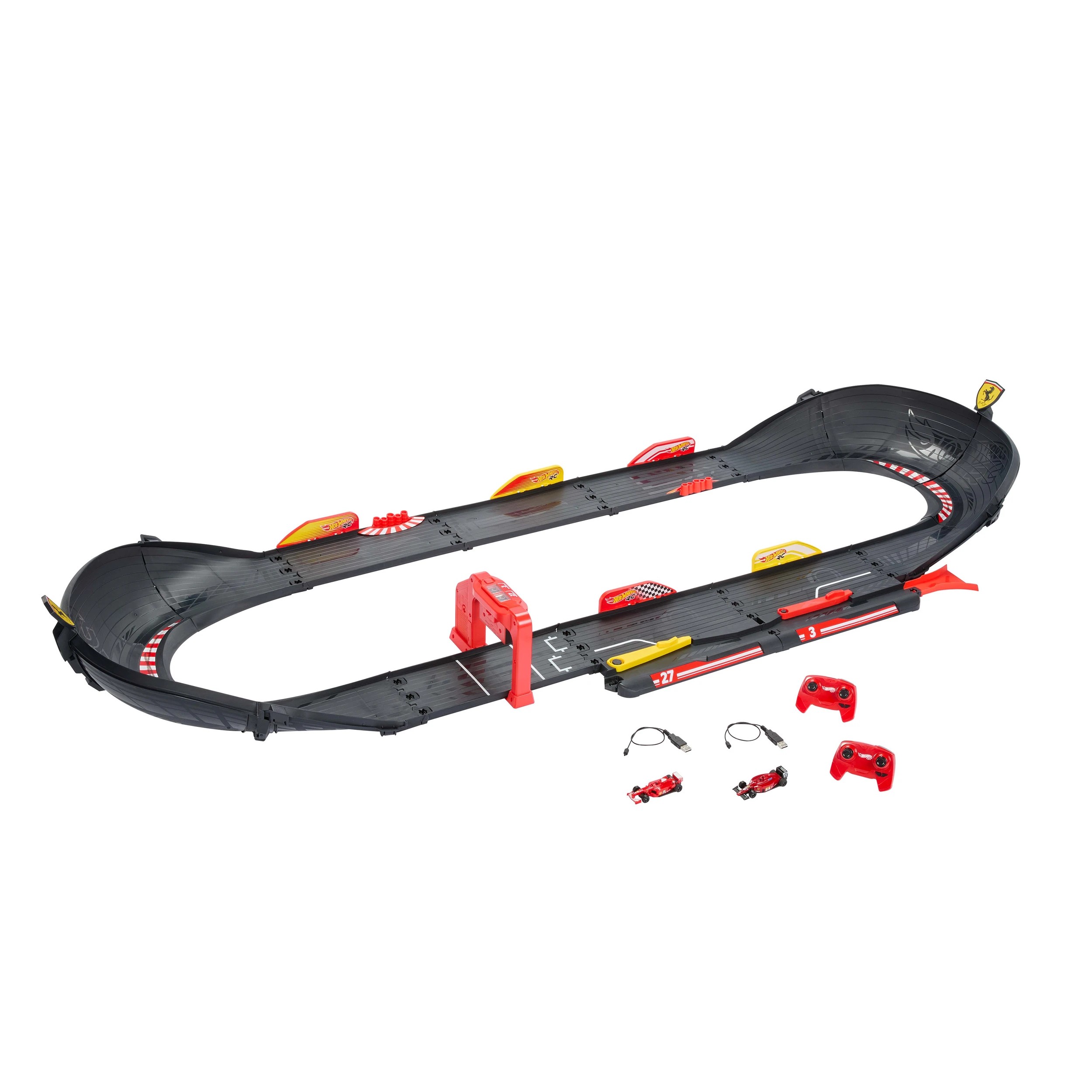 2 Hot Wheels RC Ferrari Legends Race Track Set, 2 of 4