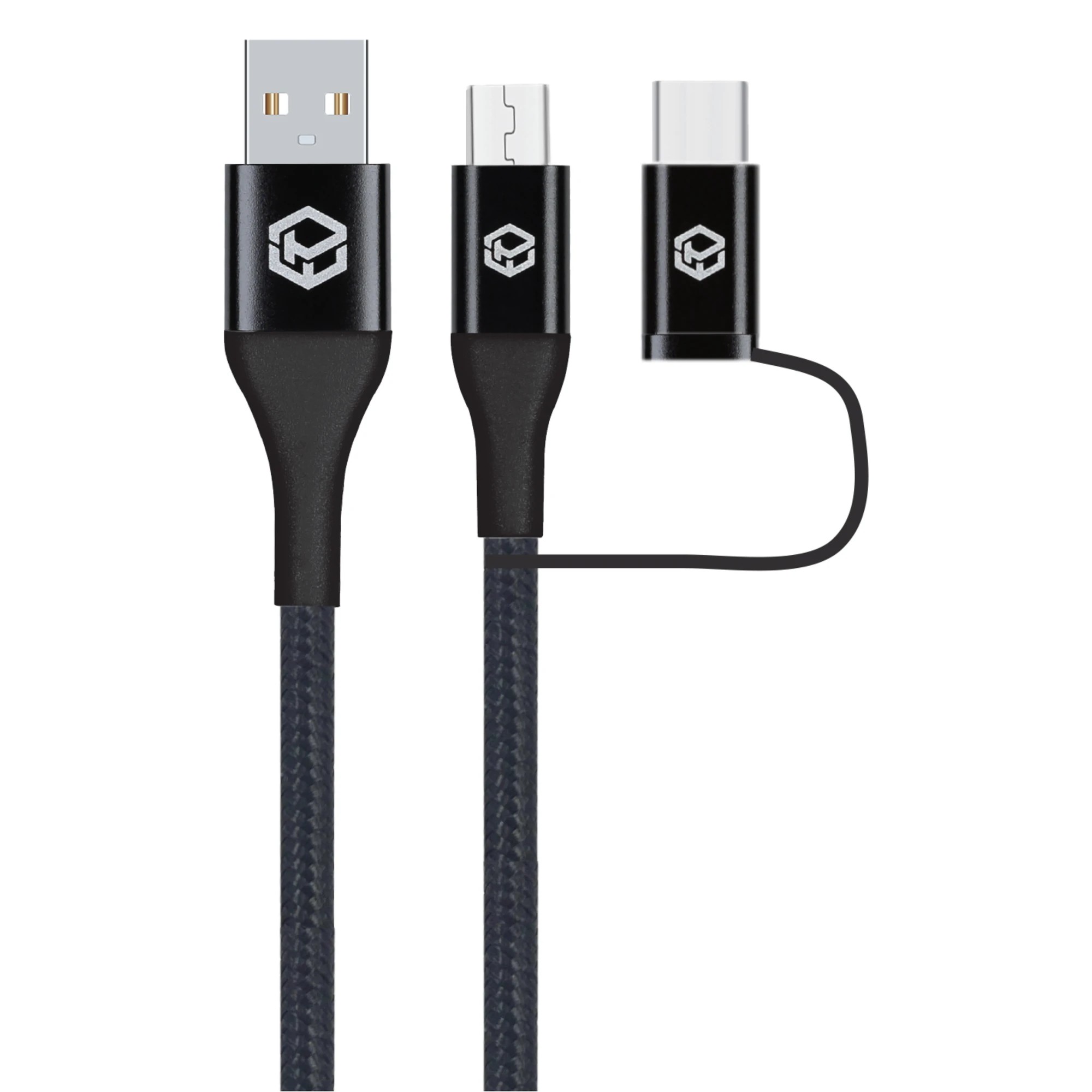 2 Powerwave PS4 & PS5 5m Controller Charge Cable - Black, 2 of 2