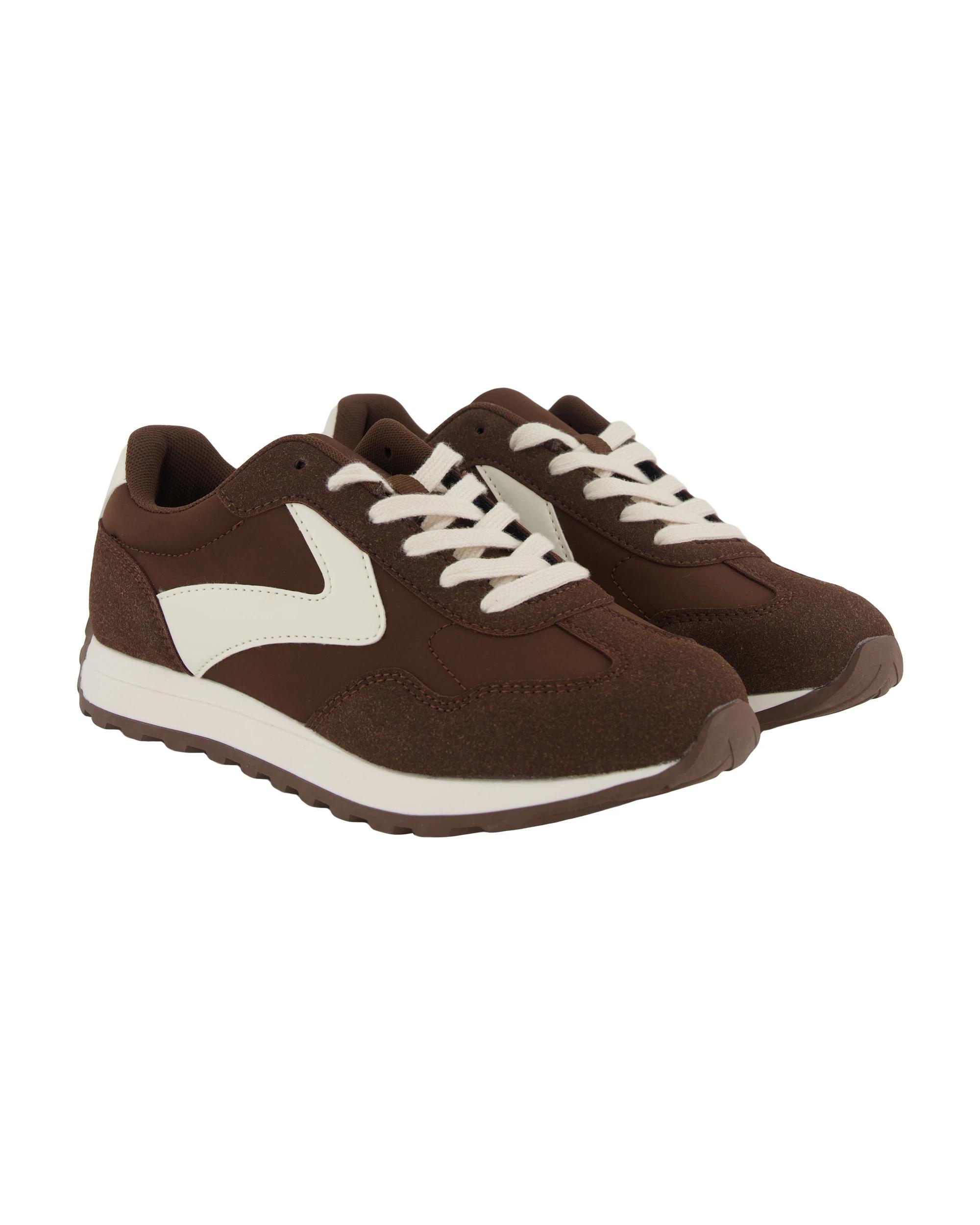 2 Nylon Sneakers Chocolate, 2 of 5