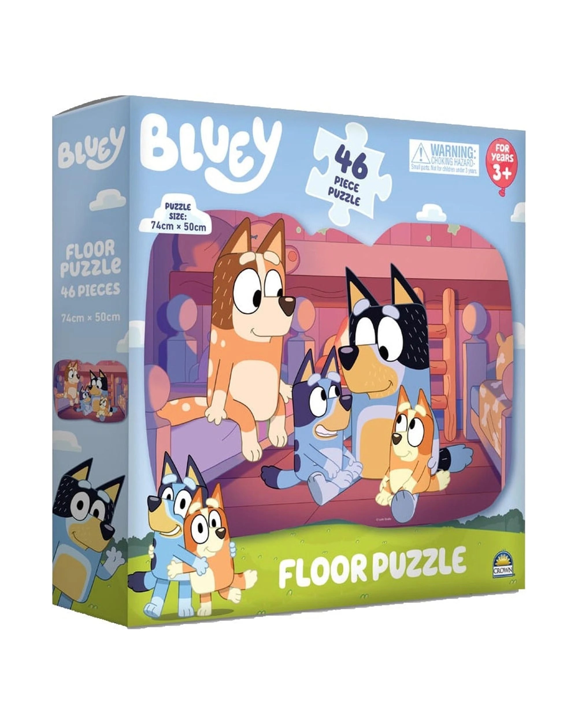 1 Bluey 46 Piece Floor Puzzle, 1 of 1