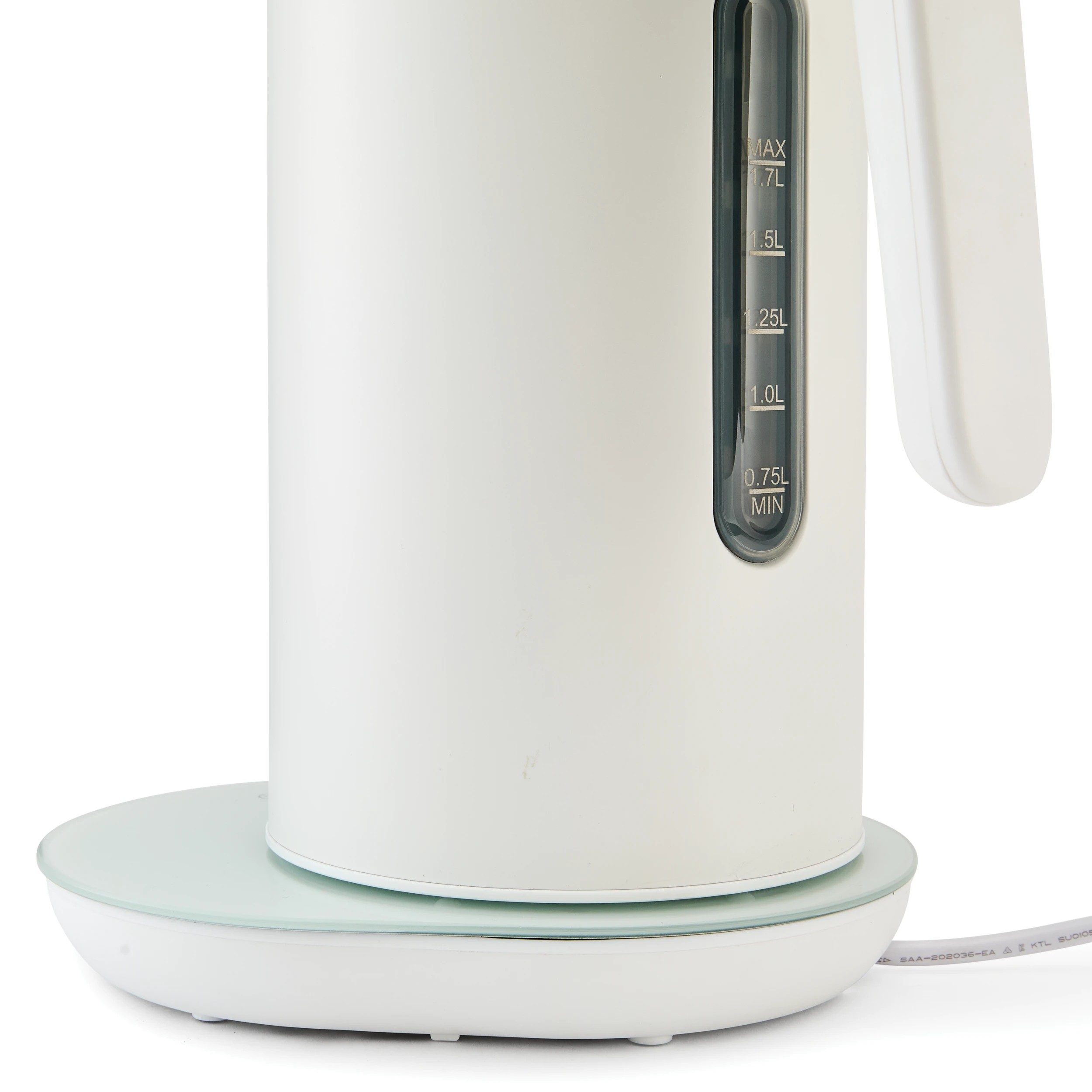 5 1.7L Digital Kettle - White, 5 of 6
