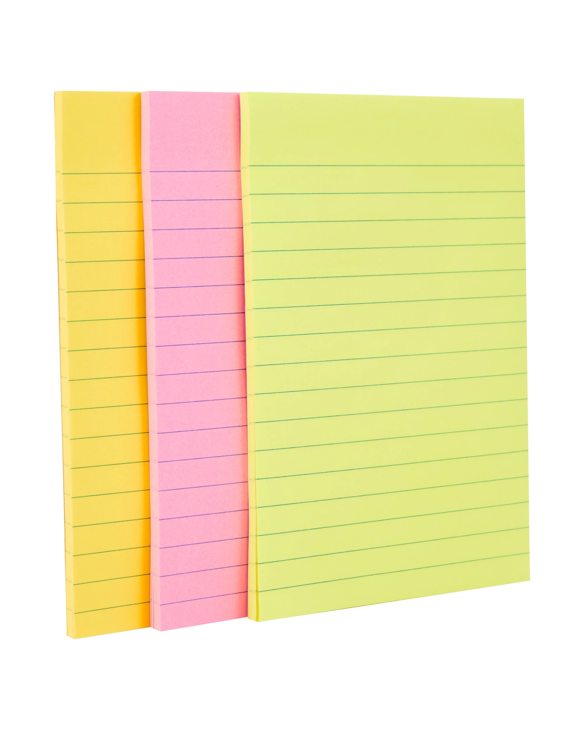 2 Ruled Sticky Notes - Neon, 2 of 6