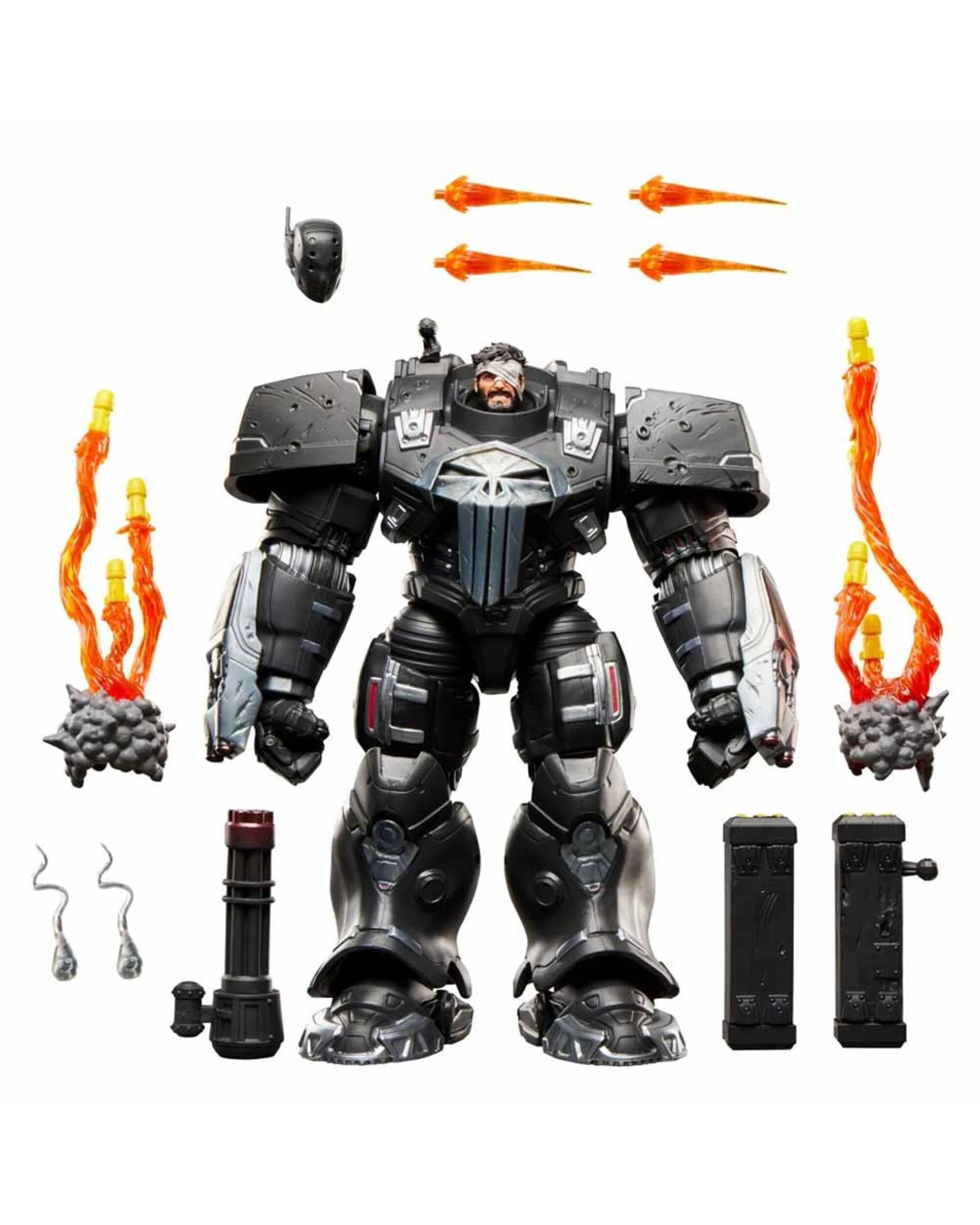 2 Marvel  Punisher  Thunderbolts Punisher Hulkbuster Armour Action Figure, 2 of 5