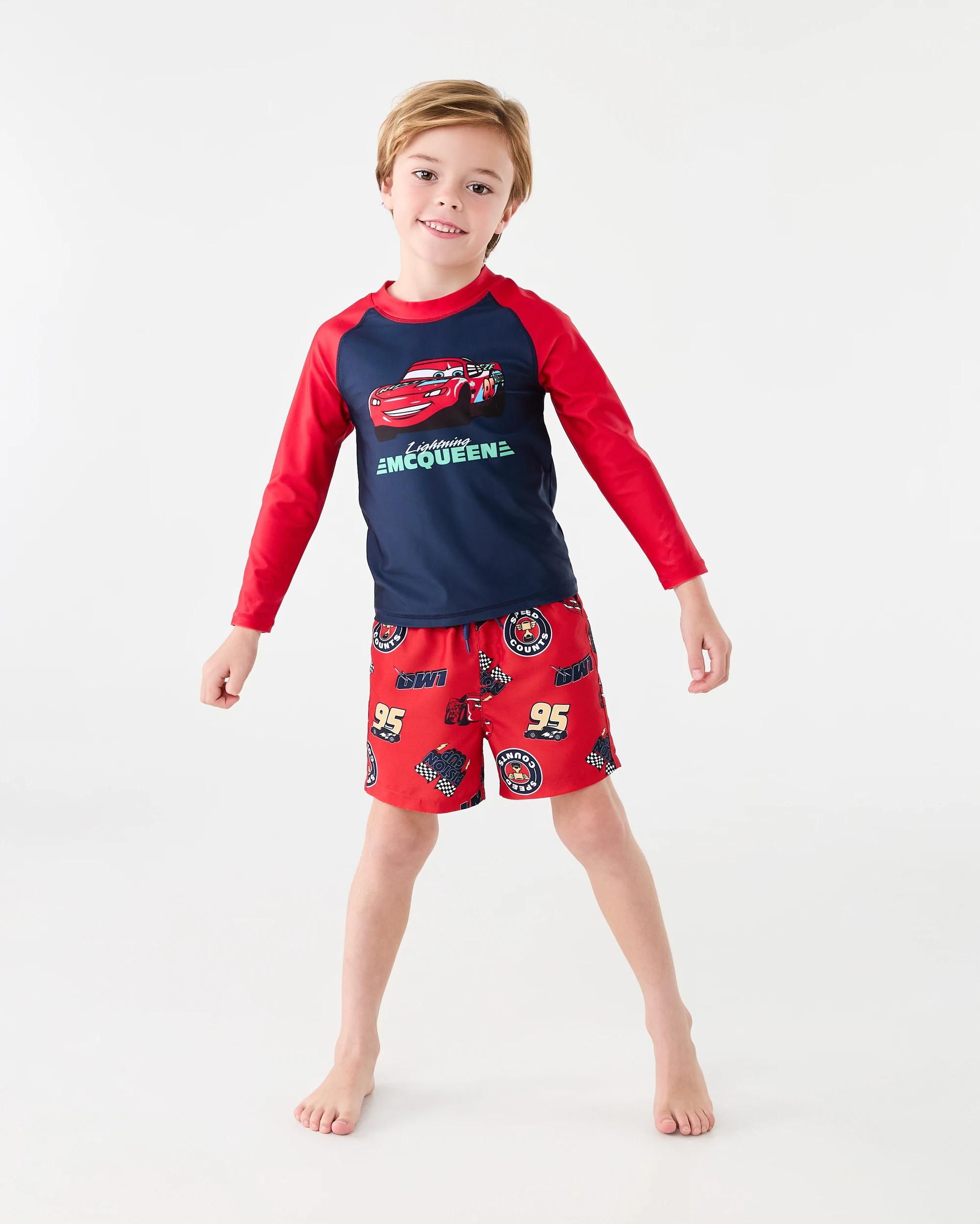 6 Cars License Long Sleeve Rash Vest Cars, 6 of 7