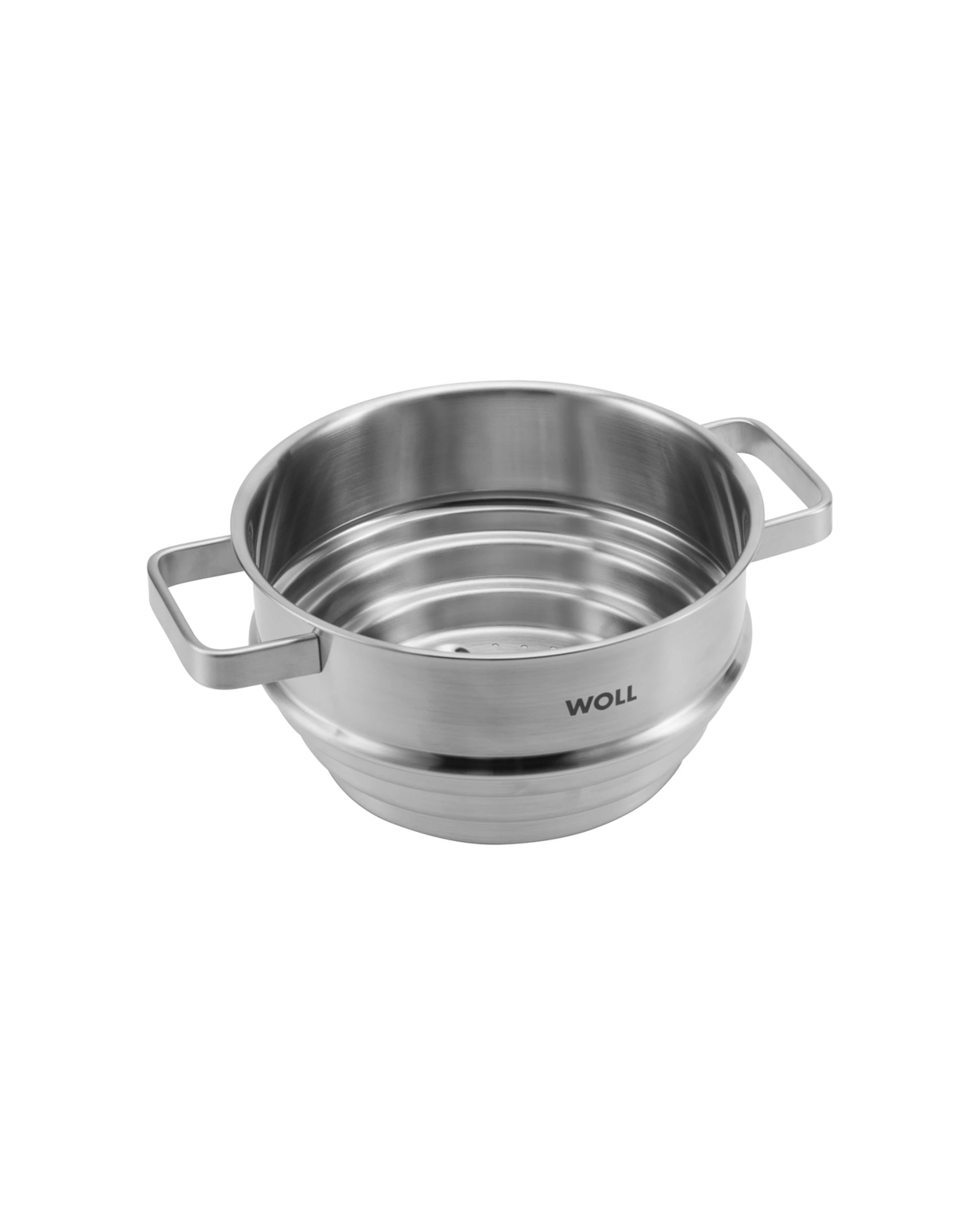 1 Woll 18/10 Stainless Steel Universal Steamer 16cm/18cm/20cm - Silver, 1 of 3