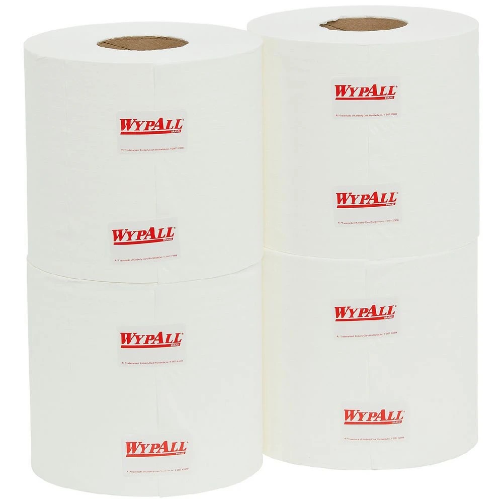 1 Wypall 94125 L10 Roll Control Centrefeed Wipers 4 Pack, 1 of 2