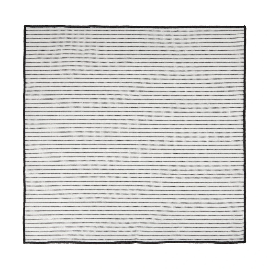 3 4 Pack Charcoal Stripe Napkins, 3 of 4