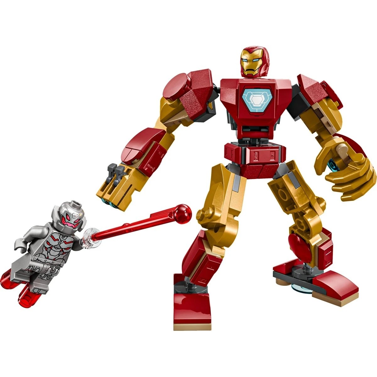 3 LEGO Marvel Iron Man Mech vs. Ultron 76307, 3 of 10