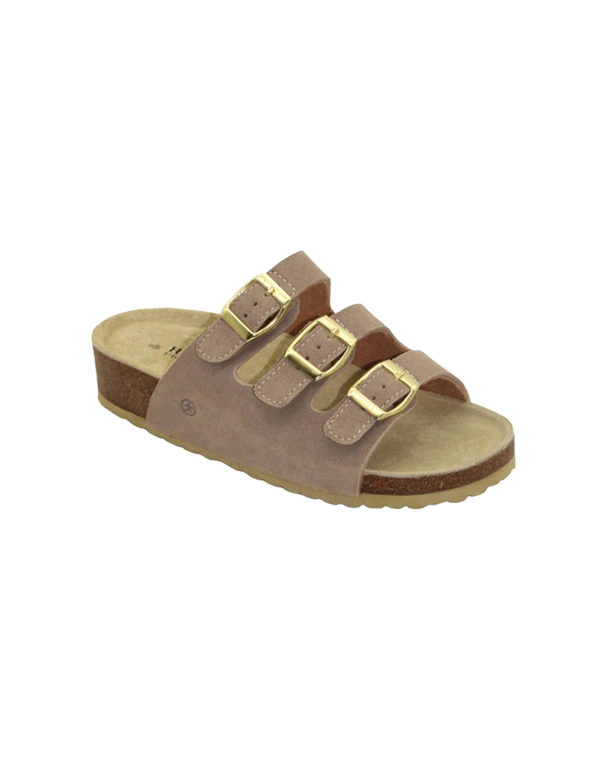 Human Hope Women's Slide Sandals Mushroom Suede - Kmart