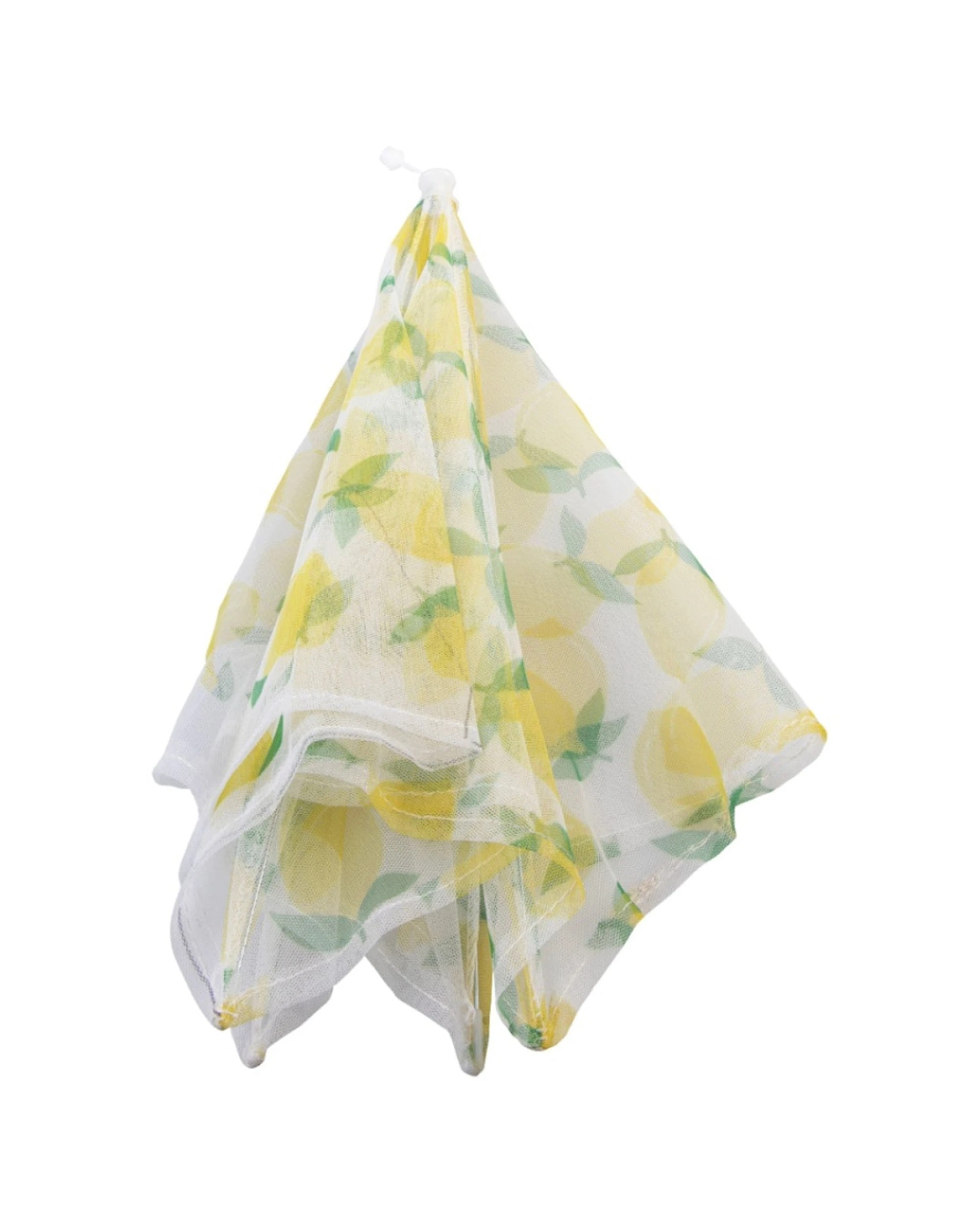 2 Alfresco Lane Square Nylon Net Food Cover Pop-Up Mesh Lemons Pattern 40cm - Pattern, 2 of 3