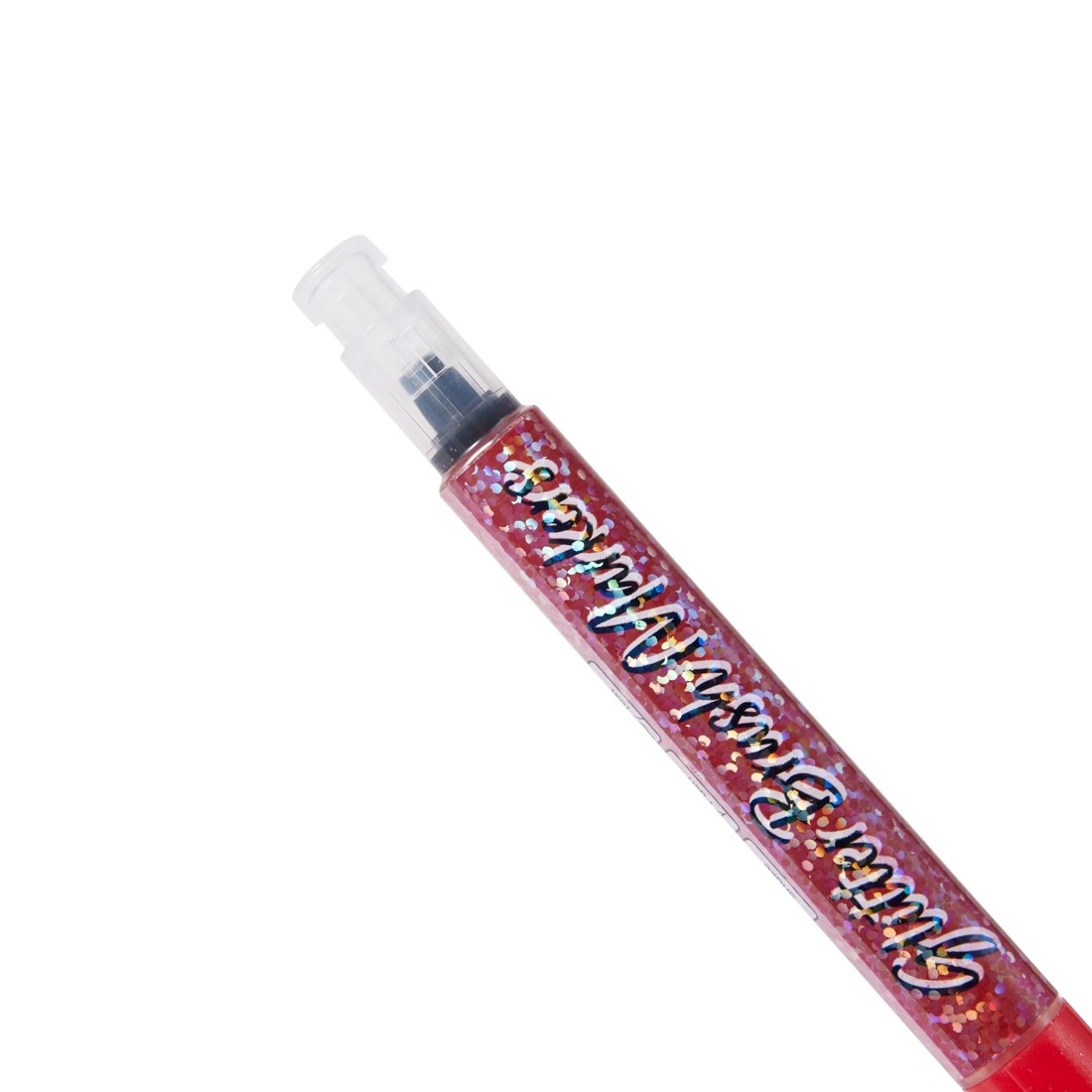 4 4 Pack Glitter Brush Markers - Pink, 4 of 5