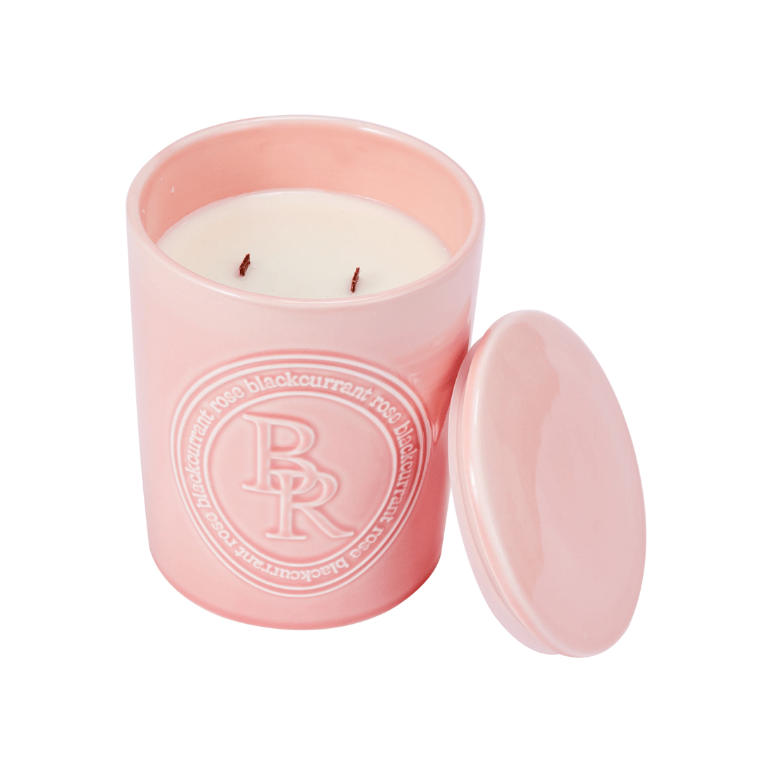 4 XL Blackcurrant Rose Pure Soy Wax Ceramic Candle, 4 of 6