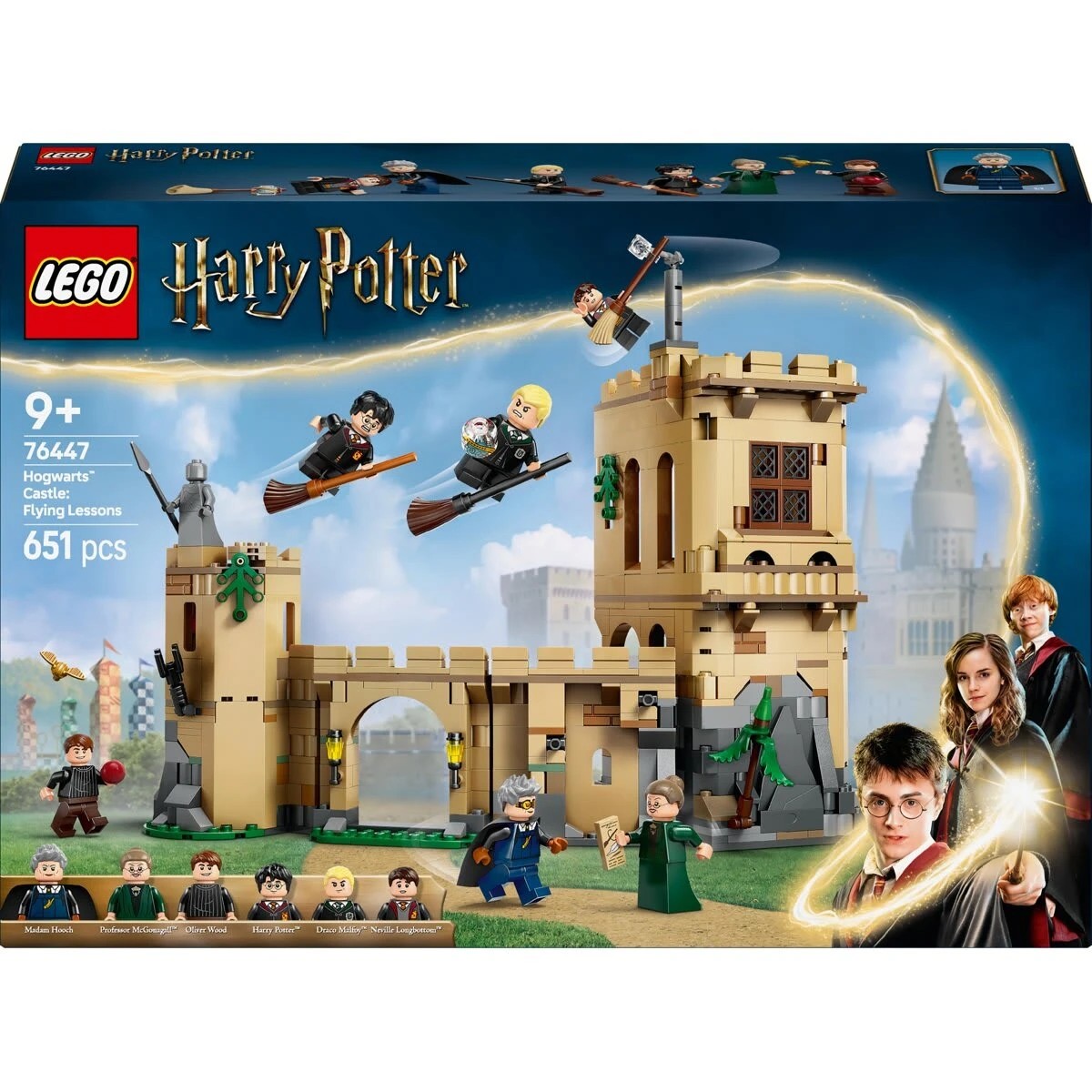 1 LEGO Harry Potter Hogwarts Castle: Flying Lessons 76447, 1 of 9