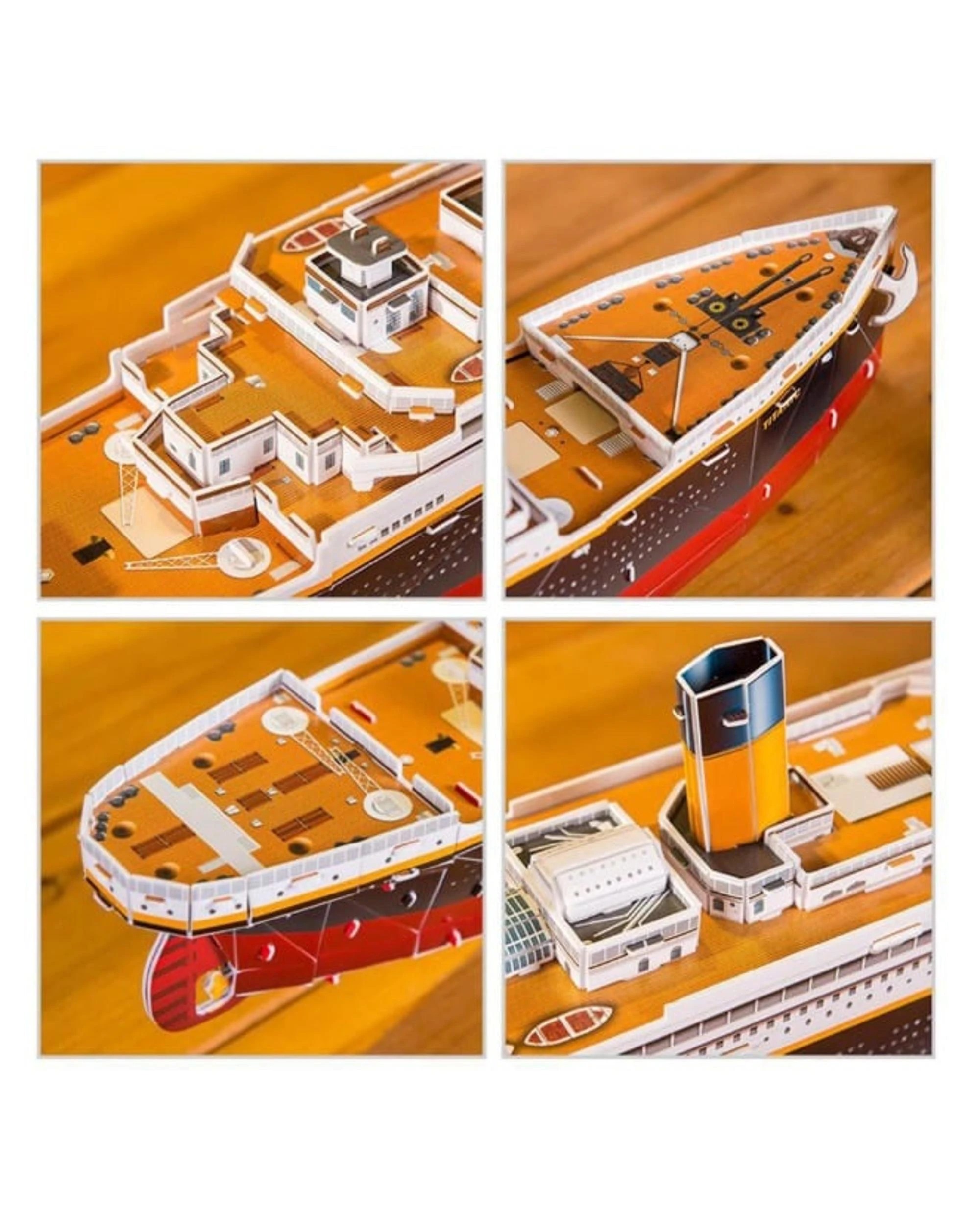 4 CubicFun Titanic Large 113 Piece 3D Model Kit, 4 of 5