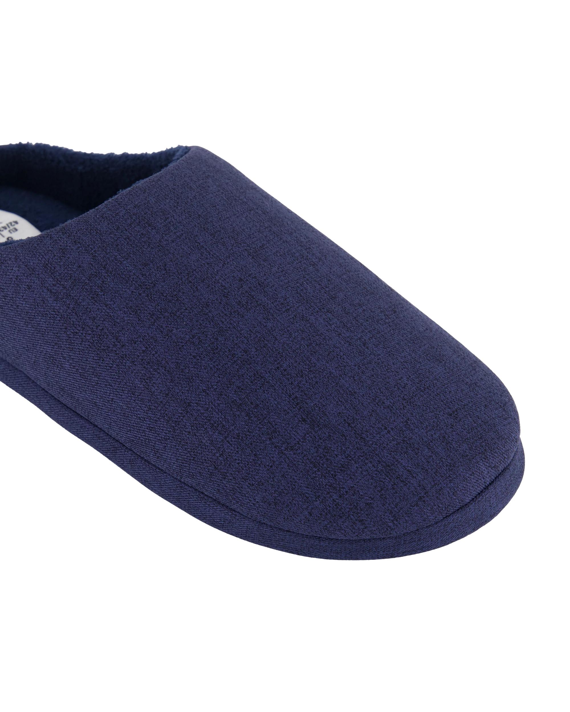 3 Slipper Scuffs BLUE NAVY, 3 of 3