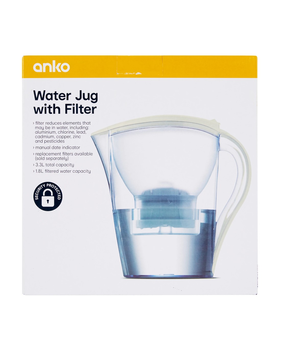 8 3.3L Water Jug with Filter, 8 of 8