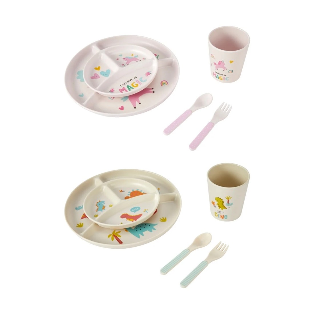 1 Melamine Dinner Set - Assorted, 1 of 7